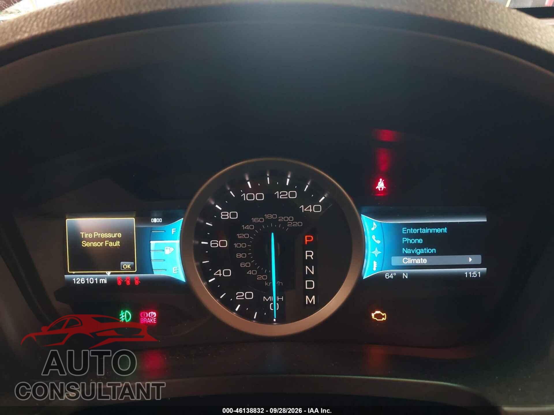 FORD EXPLORER 2011 - 1FMHK8D86BGA16916