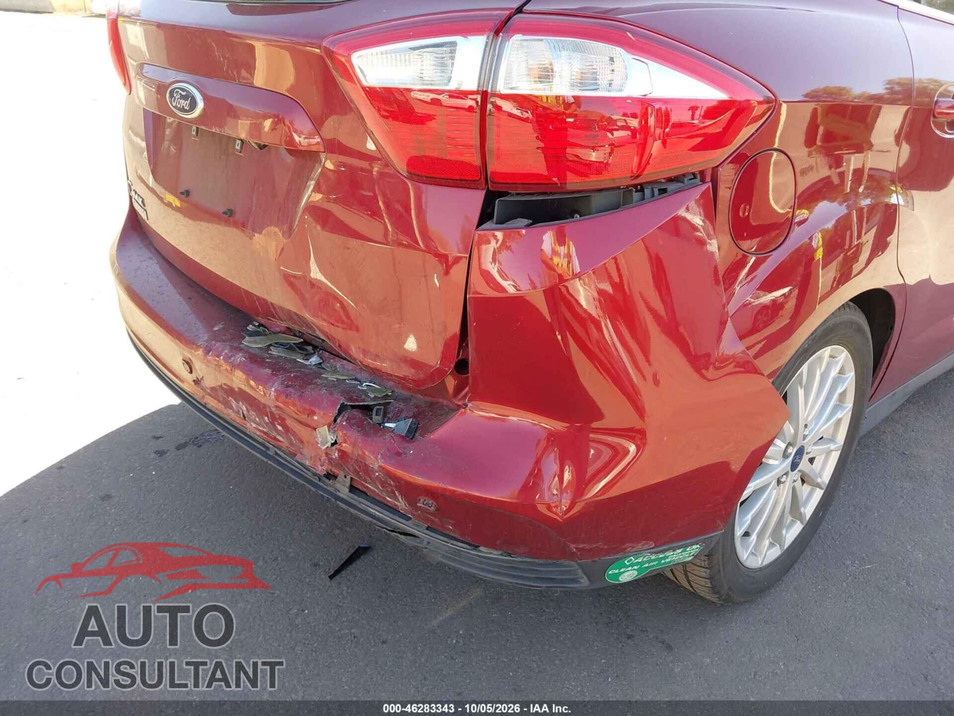 FORD C-MAX ENERGI 2016 - 1FADP5CU3GL103257