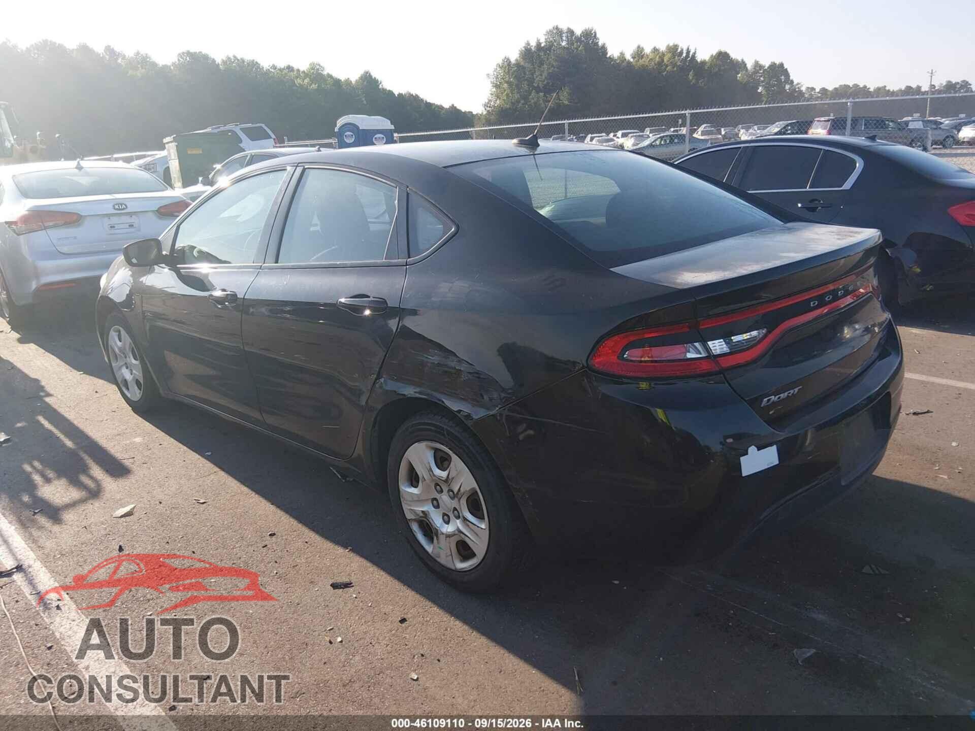 DODGE DART 2014 - 1C3CDFAA5ED768301