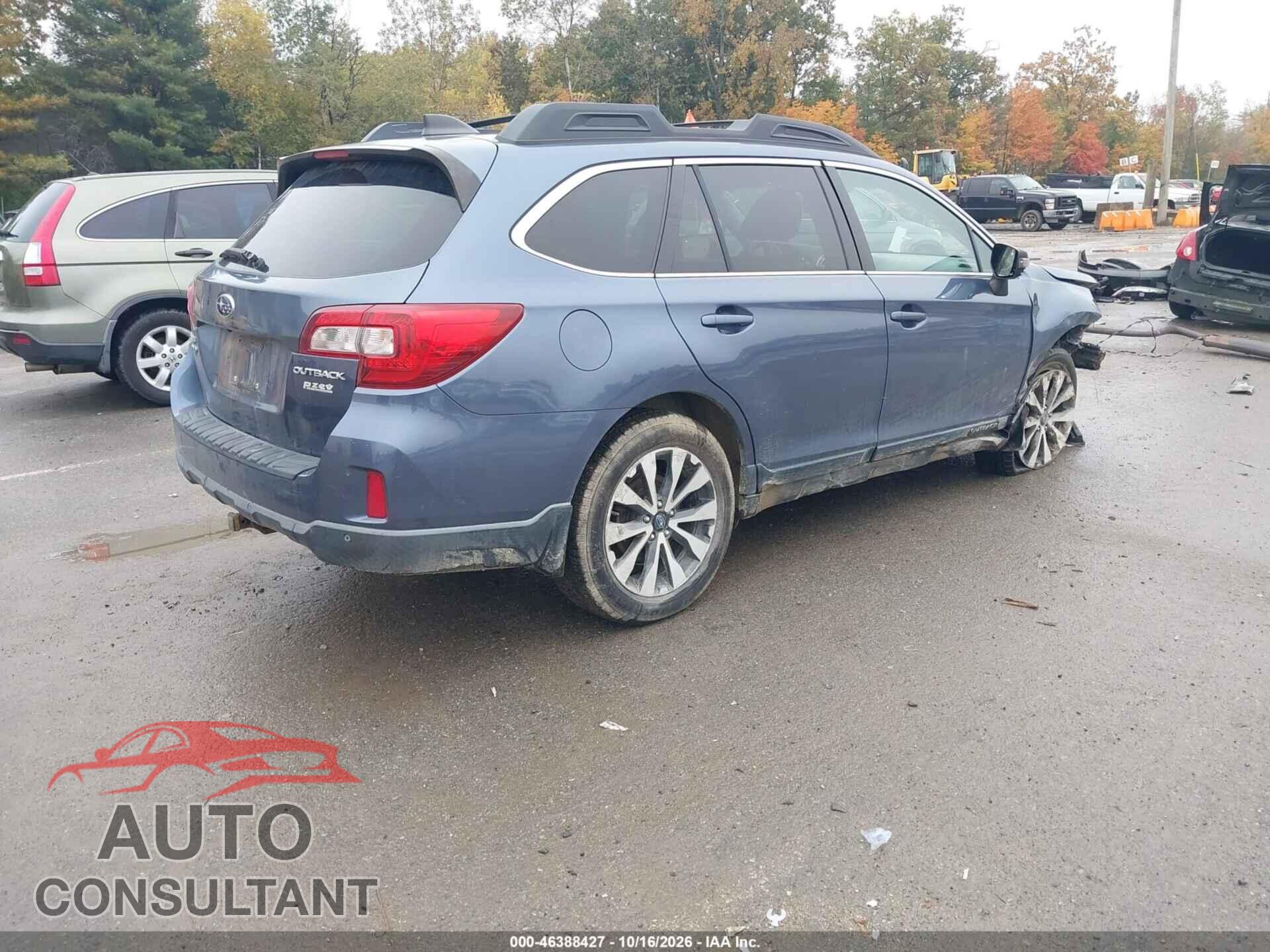 SUBARU OUTBACK 2017 - 4S4BSANC0H3204301