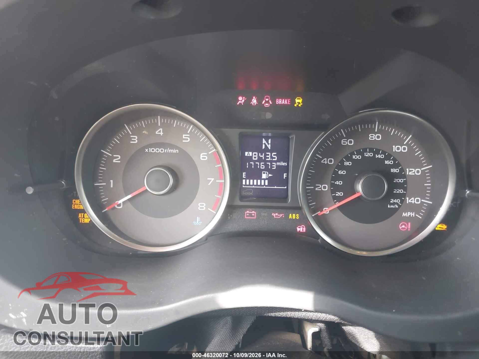SUBARU FORESTER 2016 - JF2SJAKC6GH511468