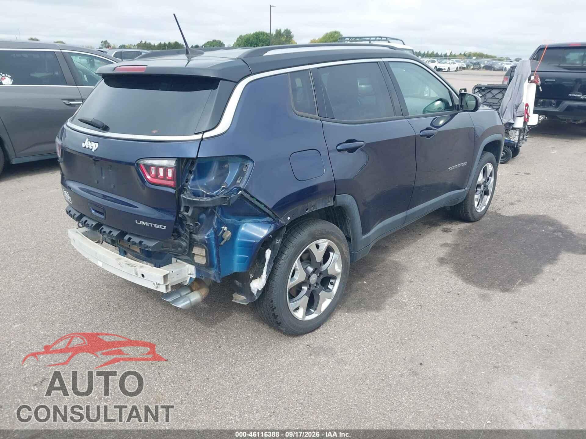 JEEP COMPASS 2019 - 3C4NJDCB3KT695295