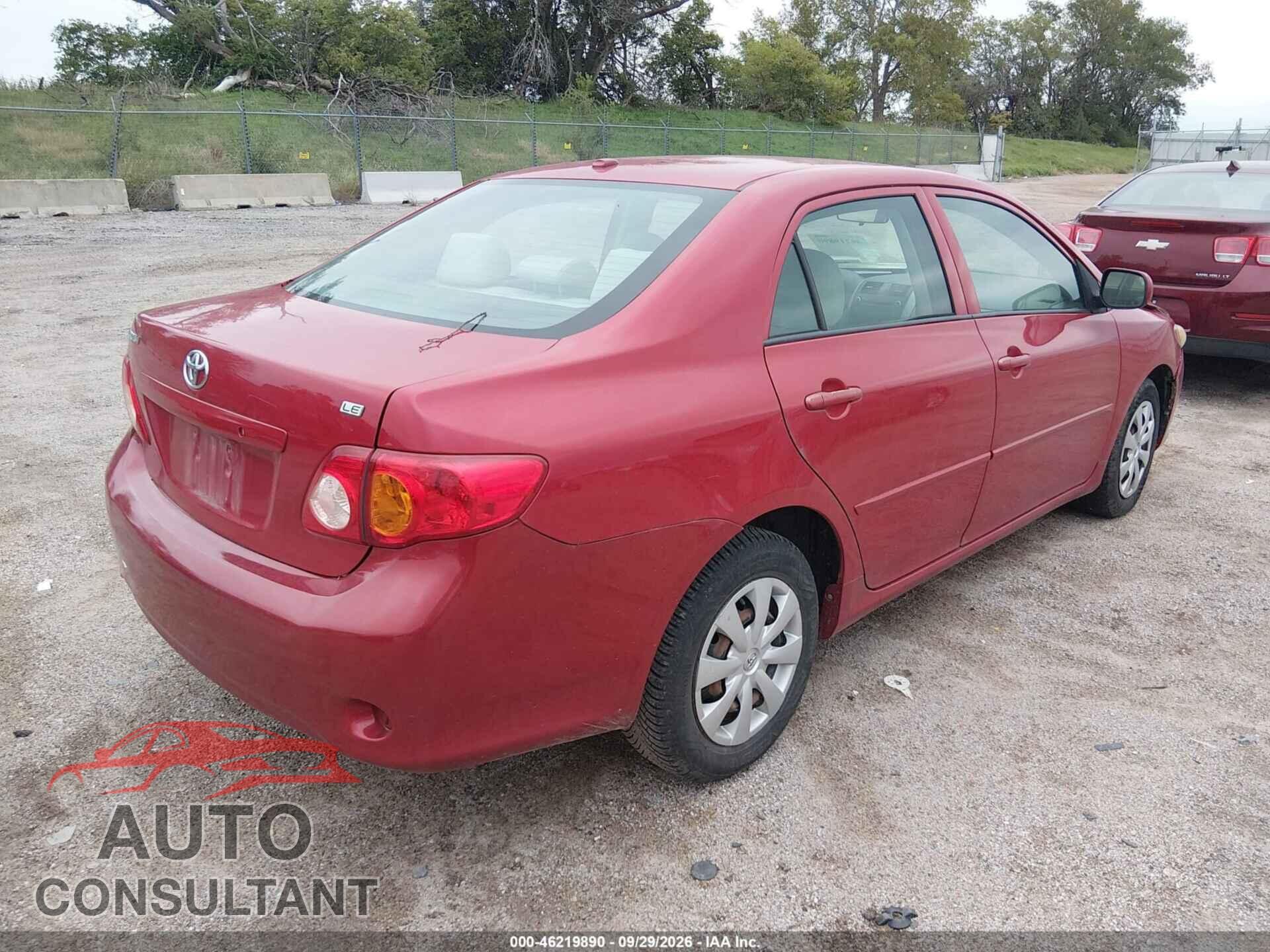 TOYOTA COROLLA 2010 - 2T1BU4EEXAC471265