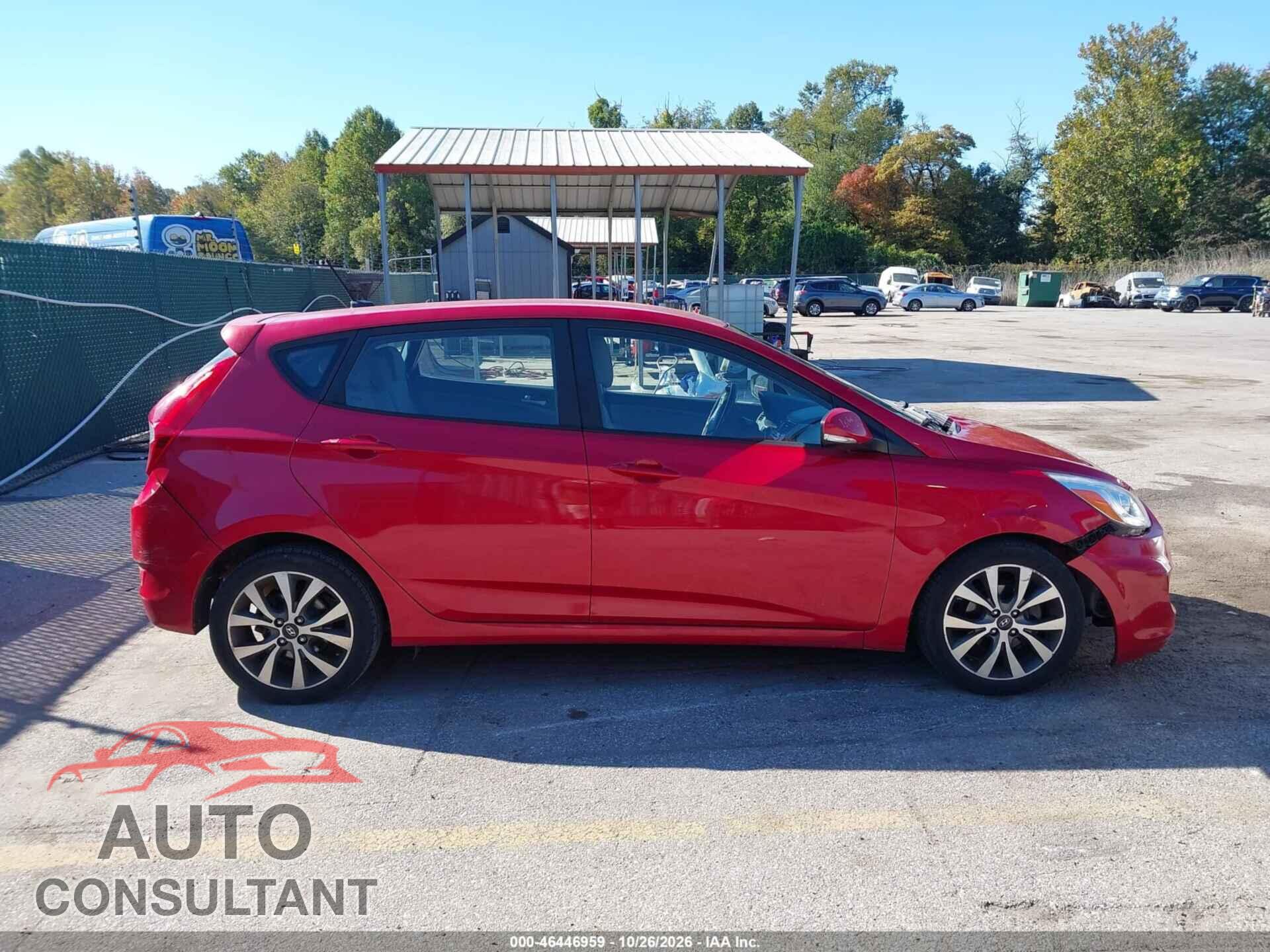 HYUNDAI ACCENT 2017 - KMHCU5AEXHU351491