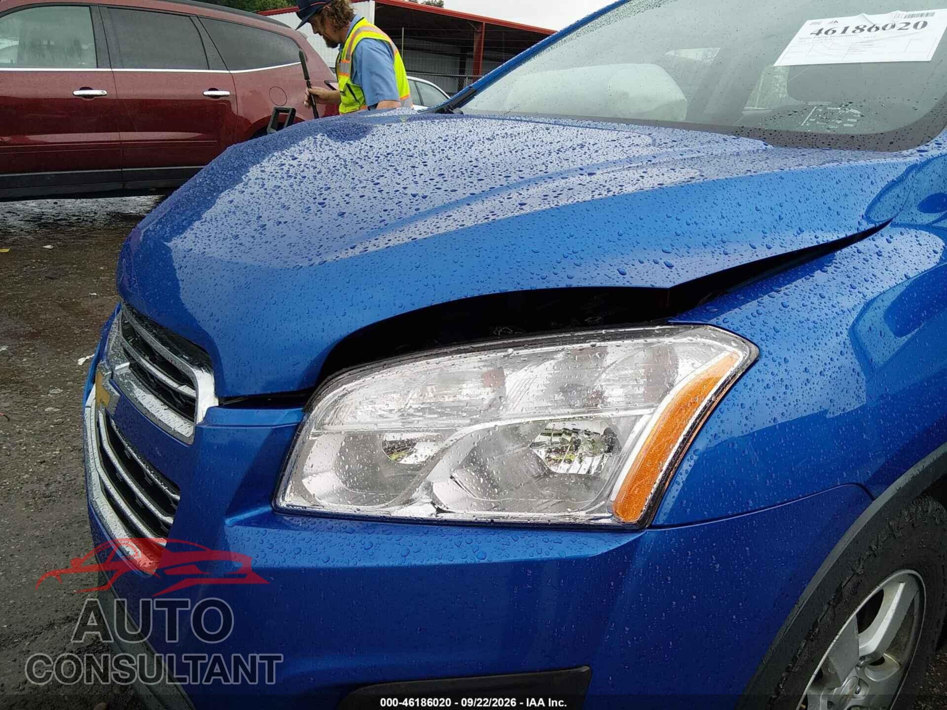 CHEVROLET TRAX 2015 - KL7CJPSB4FB069155