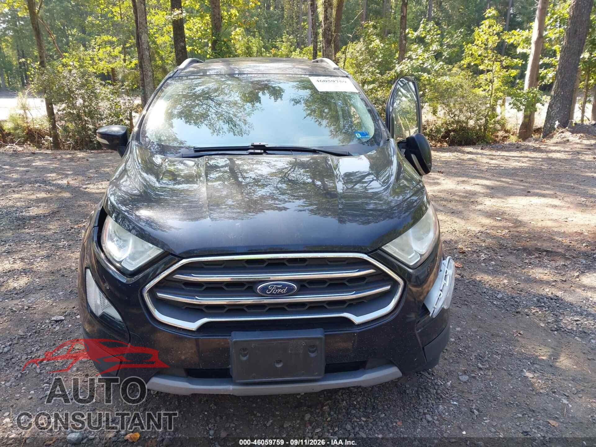 FORD ECOSPORT 2019 - MAJ6S3KL6KC281547