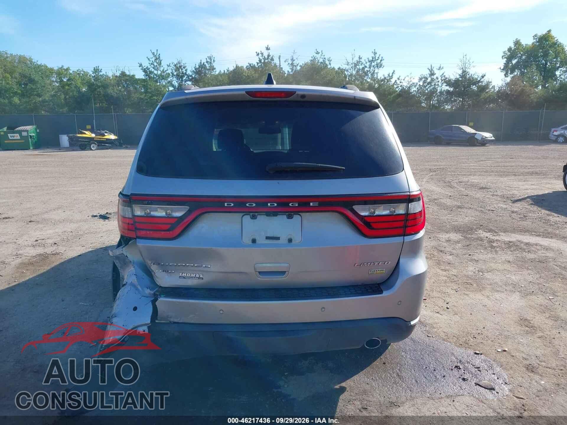 DODGE DURANGO 2015 - 1C4RDJDG8FC202360