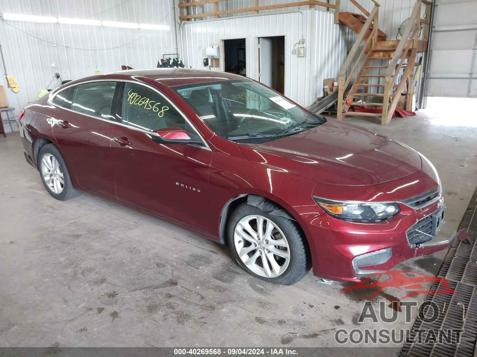 CHEVROLET MALIBU 2016 - 1G1ZE5ST5GF311985