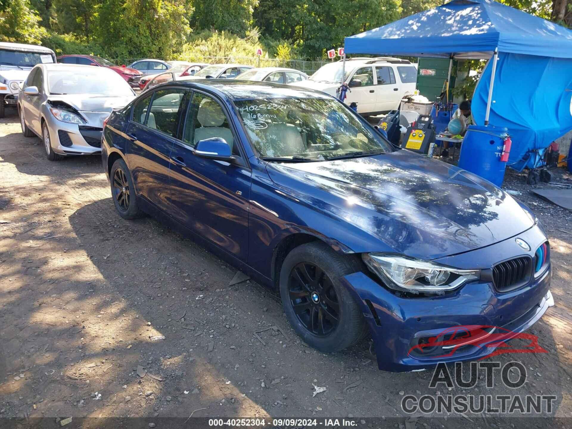 BMW 328I 2016 - WBA8E3G52GNT75549