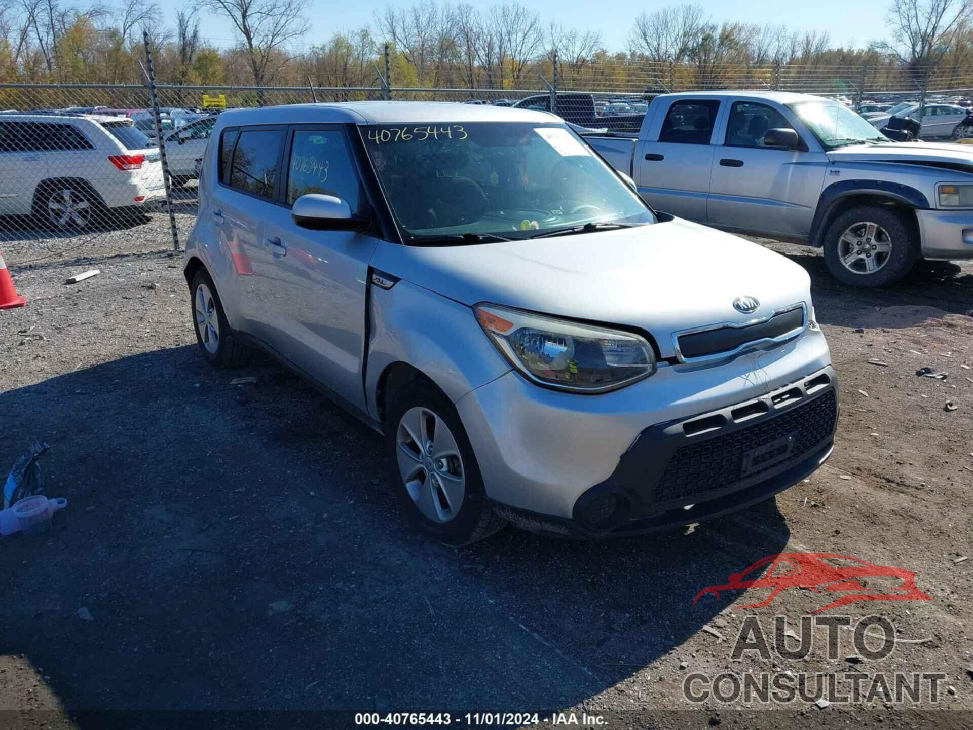 KIA SOUL 2015 - KNDJN2A23F7749456