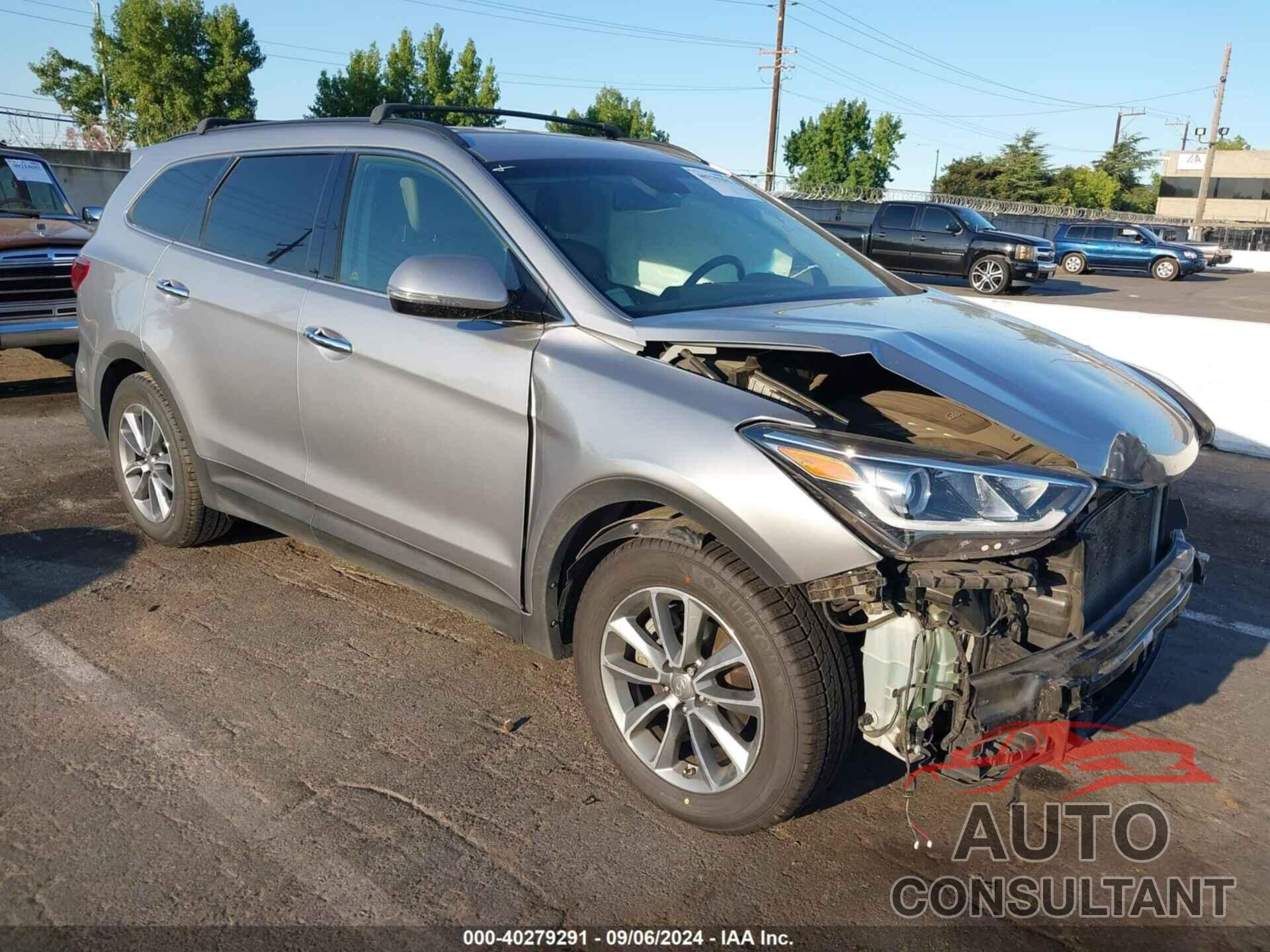 HYUNDAI SANTA FE 2017 - KM8SN4HF3HU240833