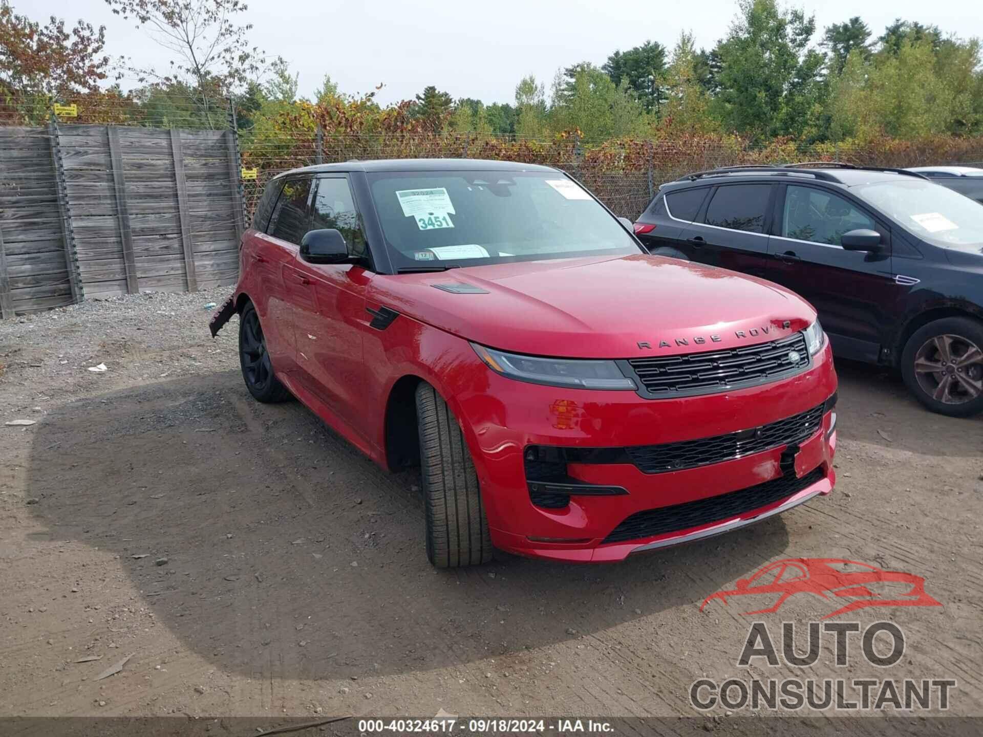 LAND ROVER RANGE ROVER SPORT 2024 - SAL1L9FU8RA169841