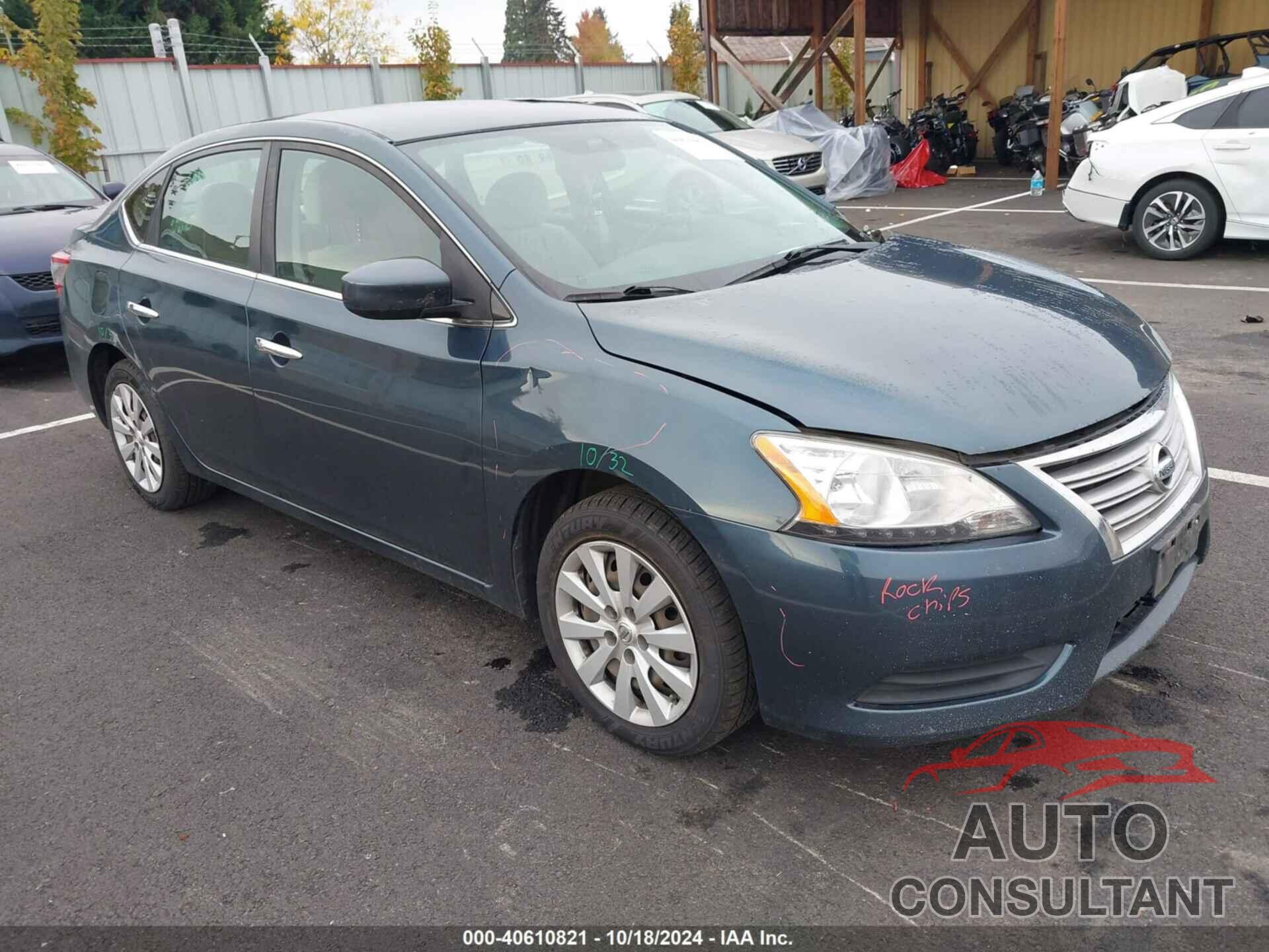 NISSAN SENTRA 2015 - 3N1AB7APXFY264427