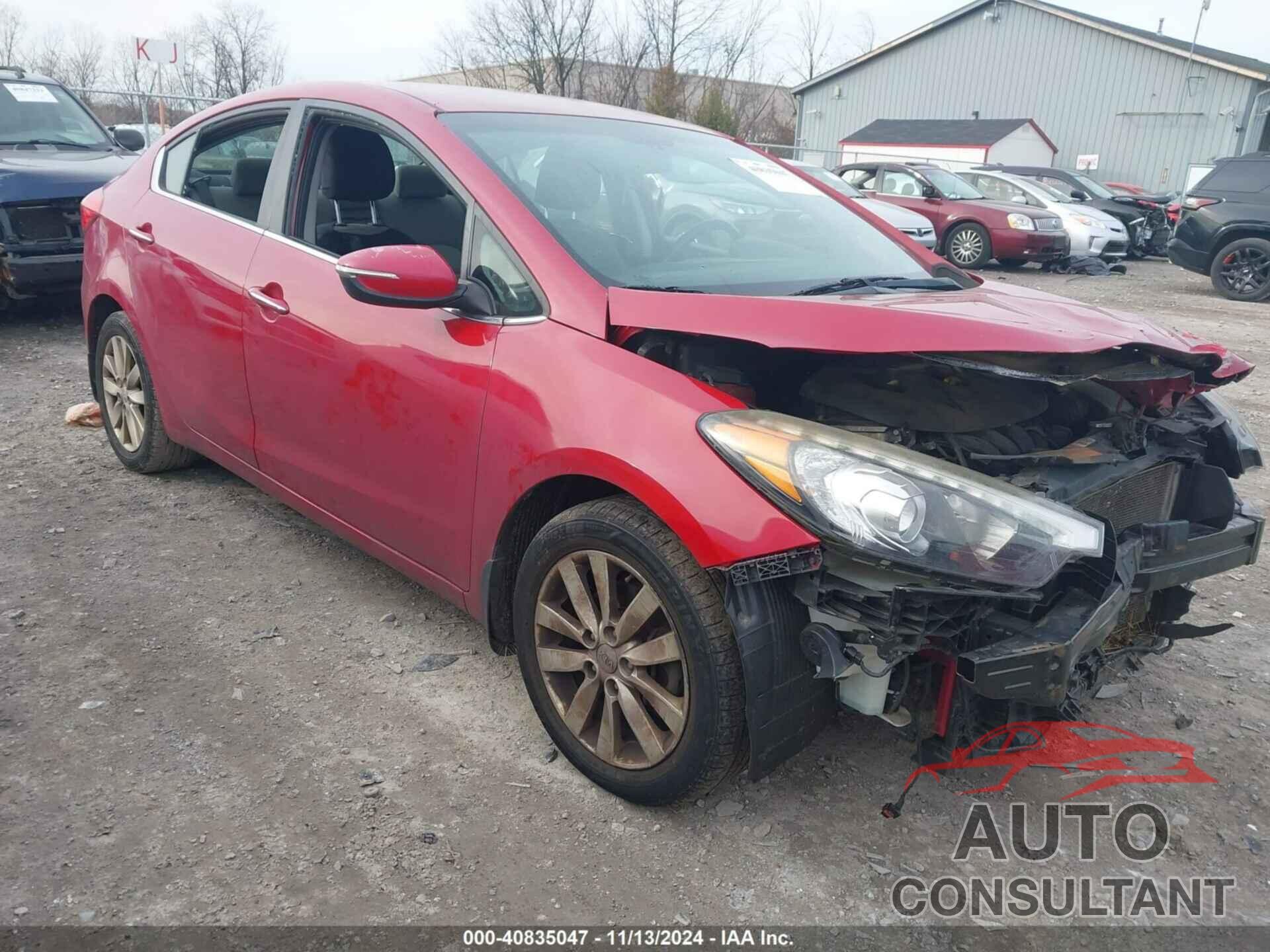 KIA FORTE 2014 - KNAFX4A86E5095494