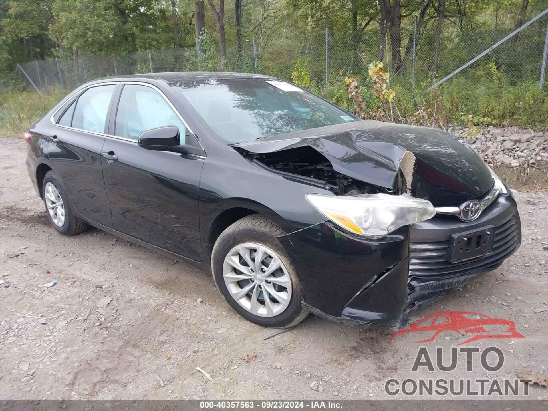 TOYOTA CAMRY 2016 - 4T4BF1FK2GR570446