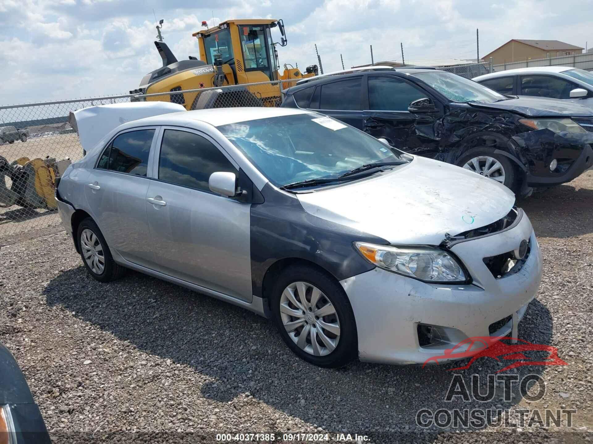 TOYOTA COROLLA 2009 - JTDBL40E699031149