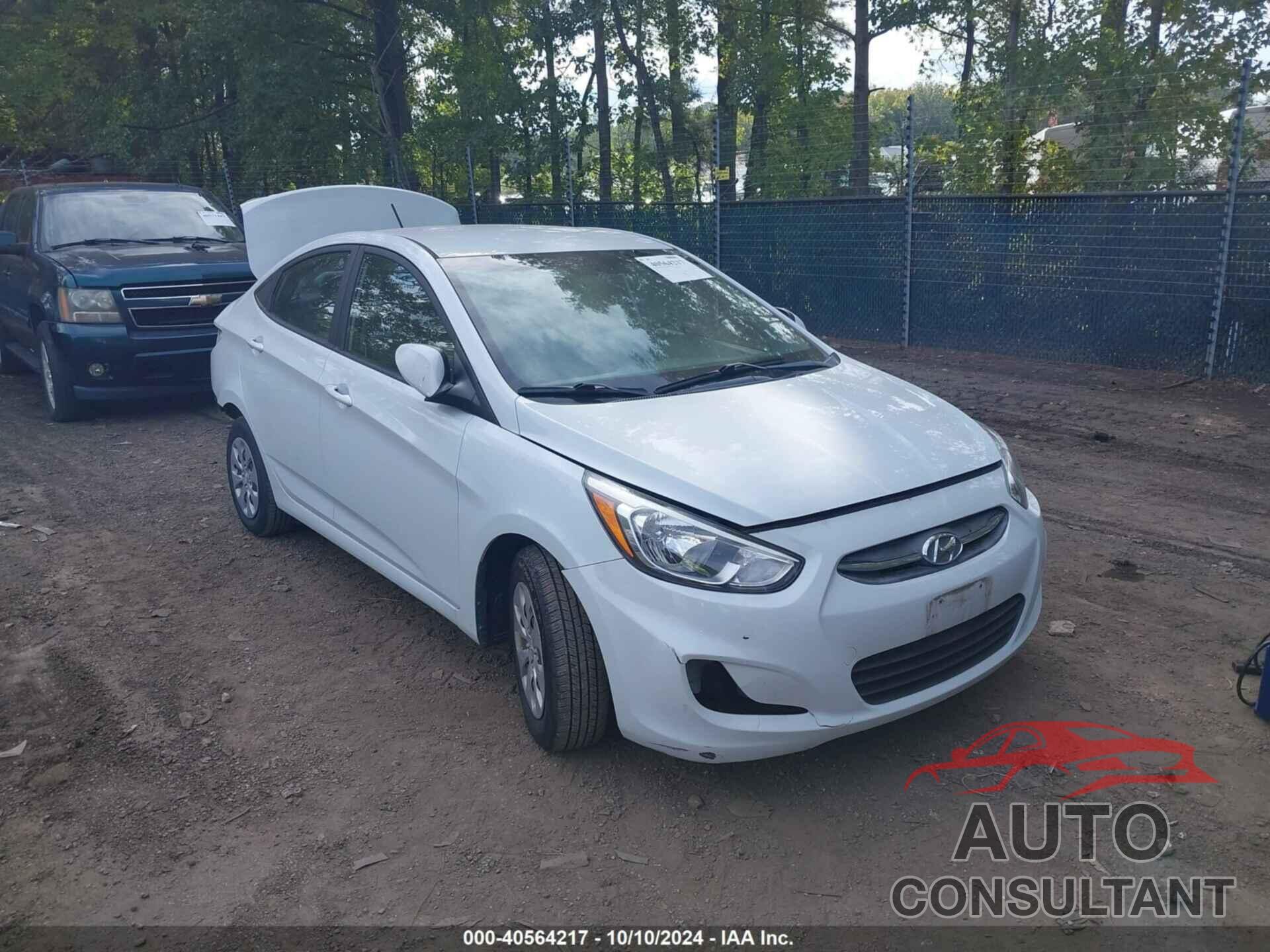 HYUNDAI ACCENT 2017 - KMHCT4AE1HU380682