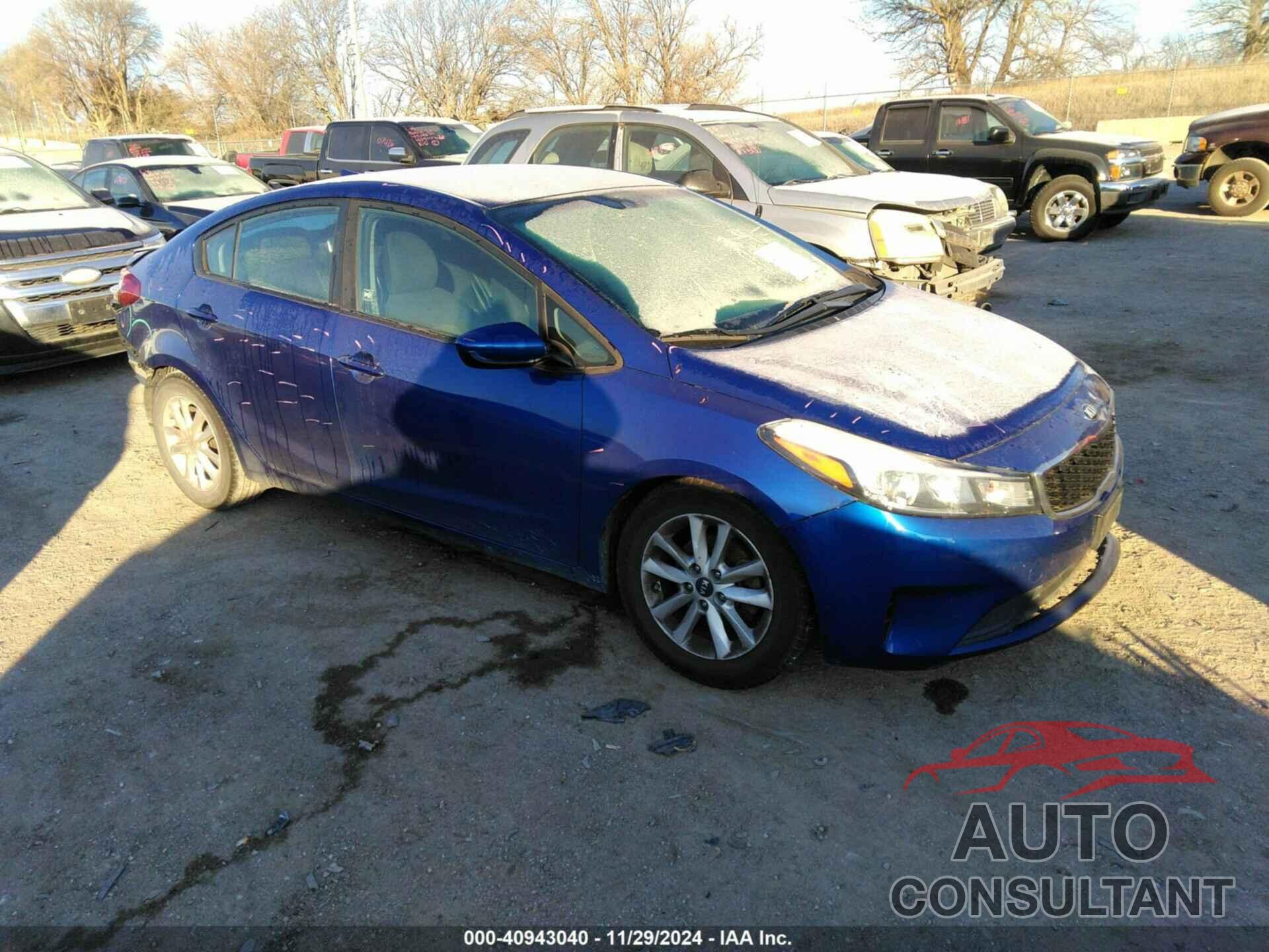 KIA FORTE 2017 - 3KPFL4A74HE055591