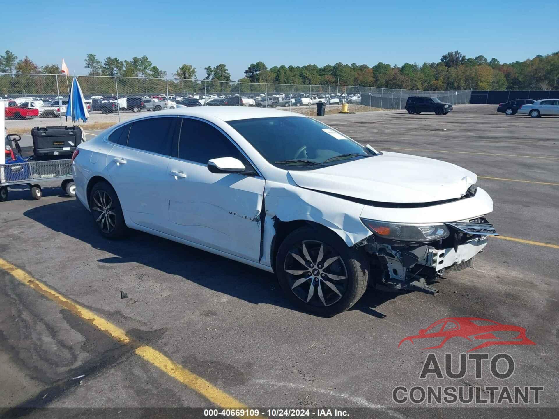 CHEVROLET MALIBU 2017 - 1G1ZE5ST4HF264885