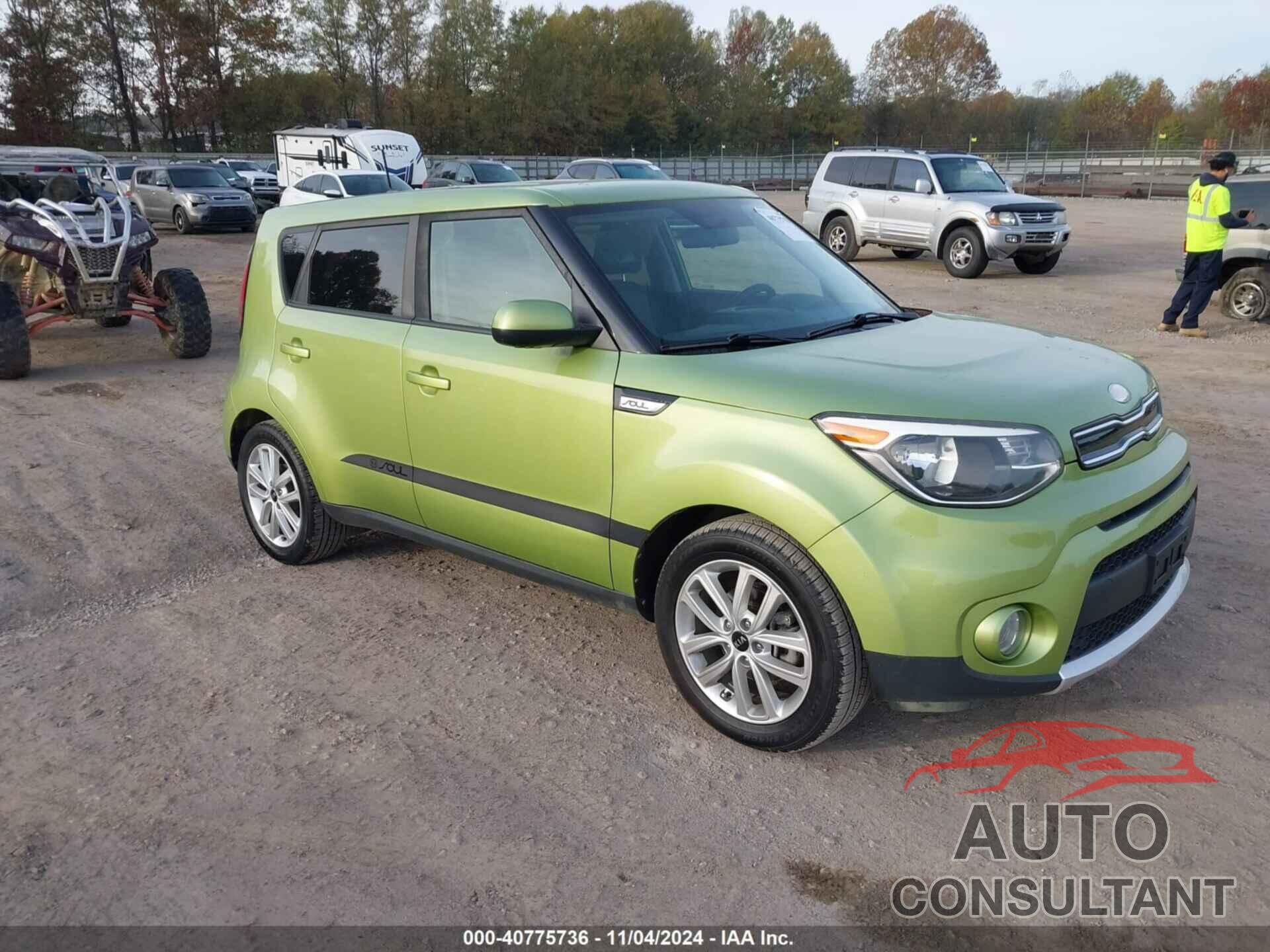 KIA SOUL 2018 - KNDJP3A51J7905271