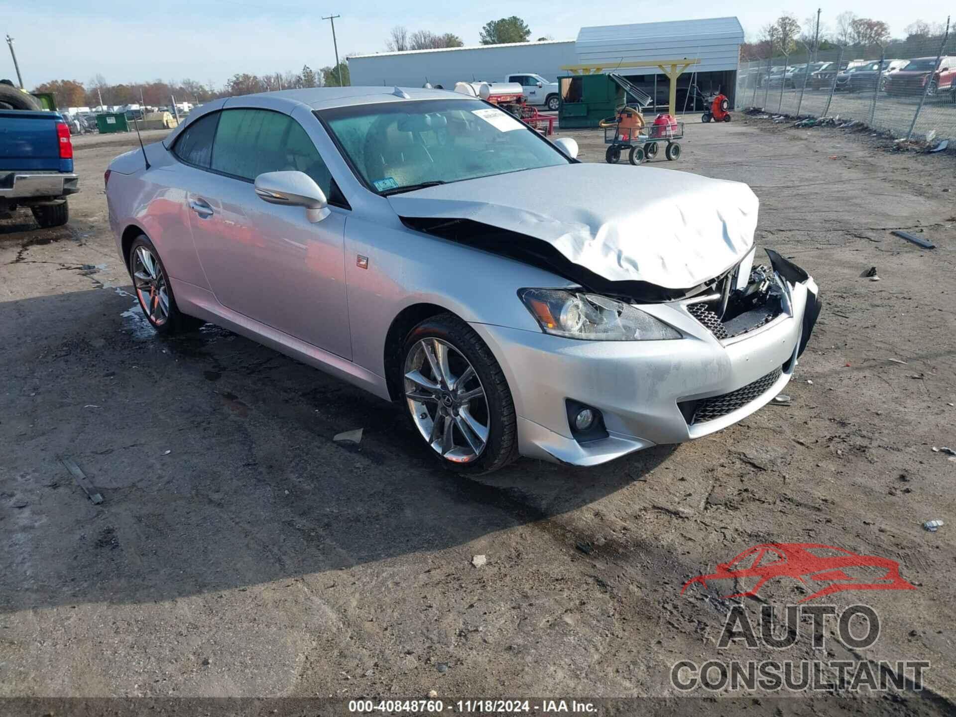LEXUS IS 250C 2014 - JTHFF2C26E2529755