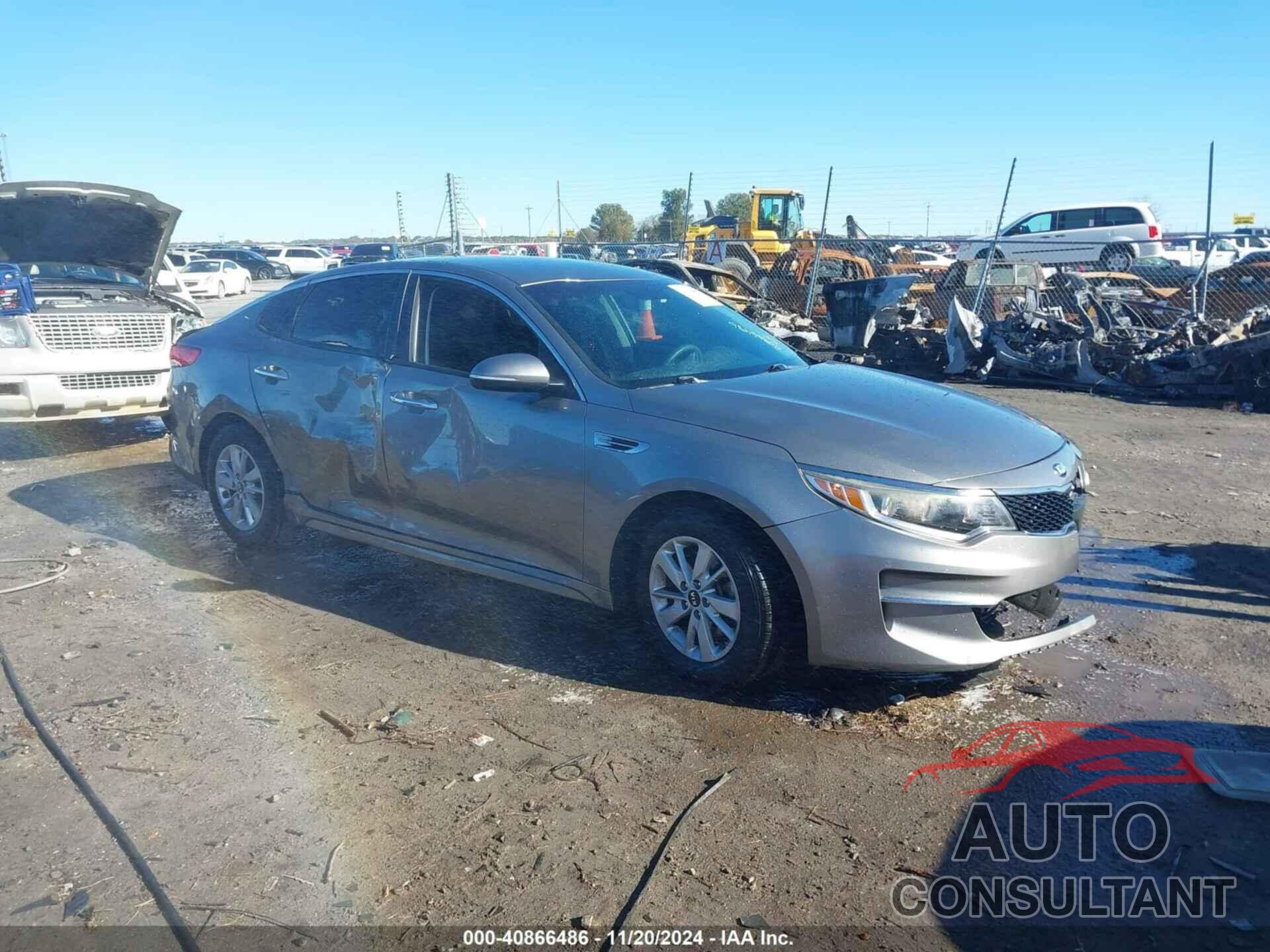 KIA OPTIMA 2018 - 5XXGT4L3XJG226372