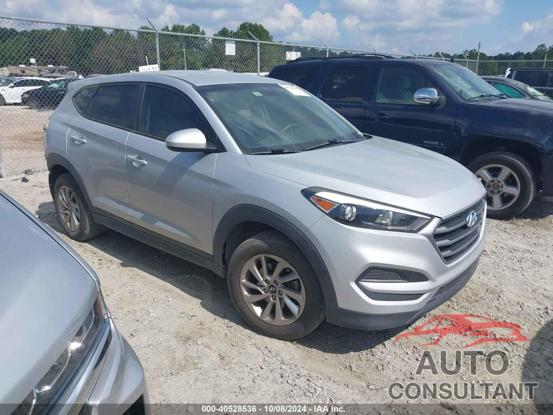 HYUNDAI TUCSON 2017 - KM8J23A45HU276918