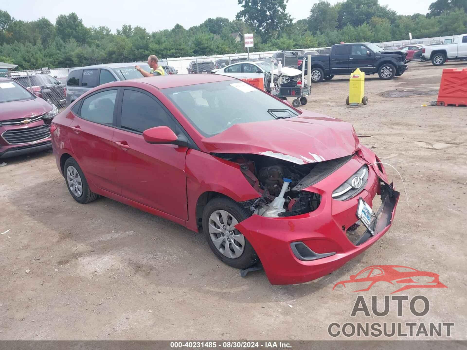 HYUNDAI ACCENT 2017 - KMHCT4AE0HU360794