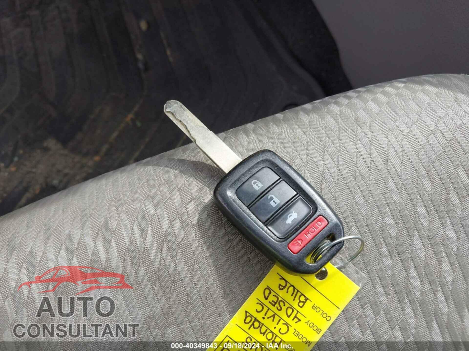 HONDA CIVIC 2015 - 19XFB2F50FE225117
