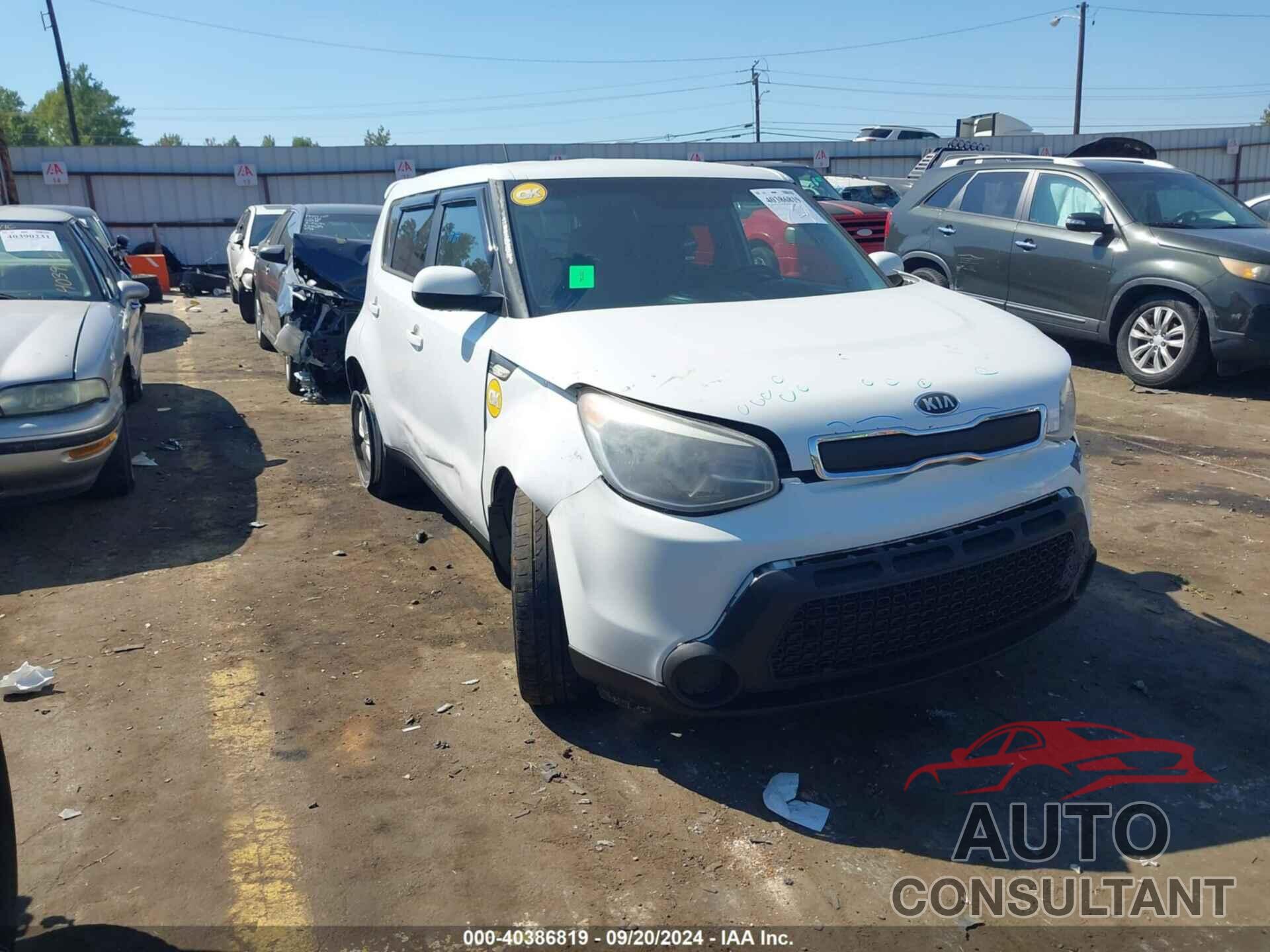 KIA SOUL 2014 - KNDJN2A22E7032853