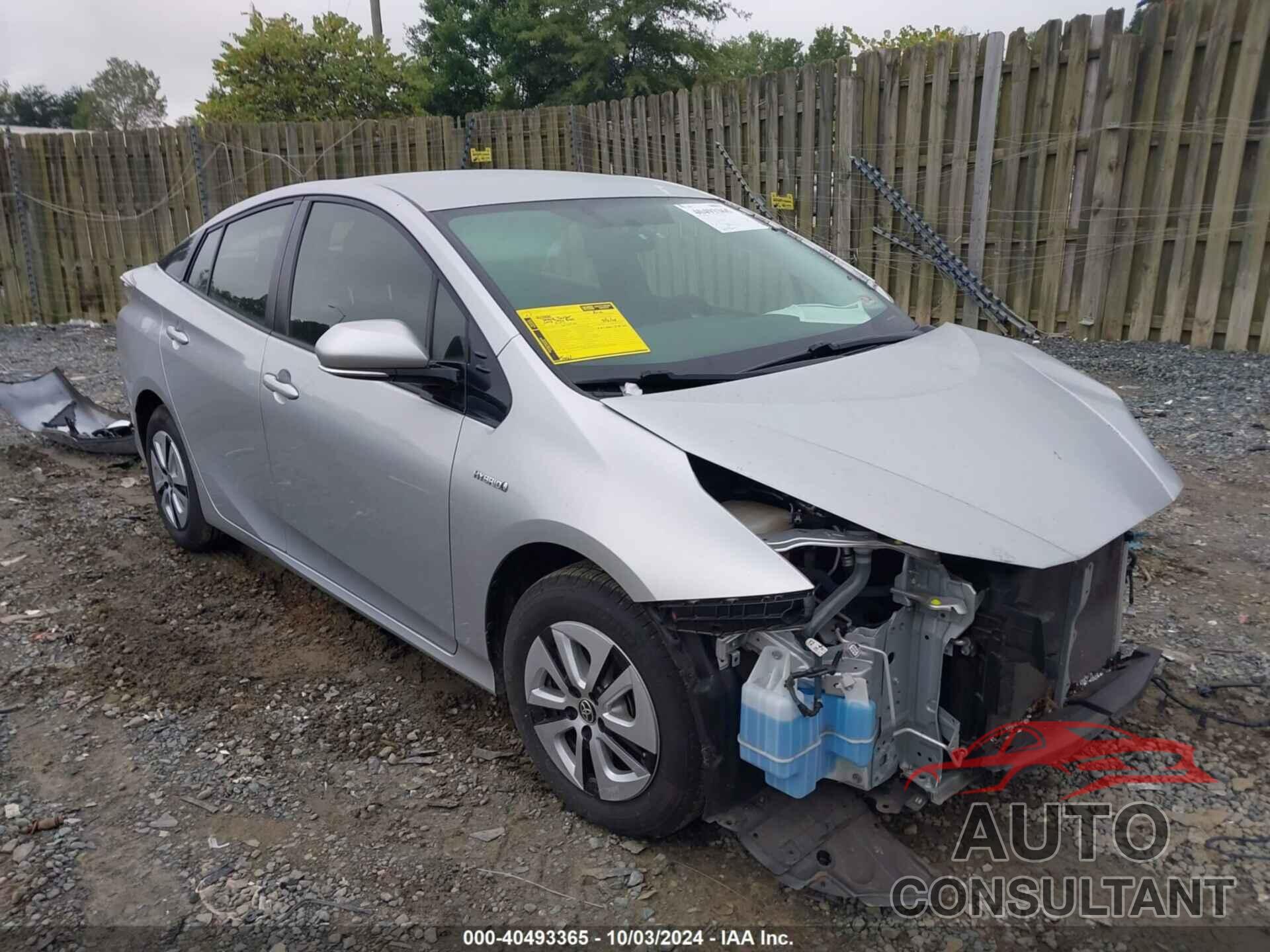 TOYOTA PRIUS 2016 - JTDKARFU3G3005061