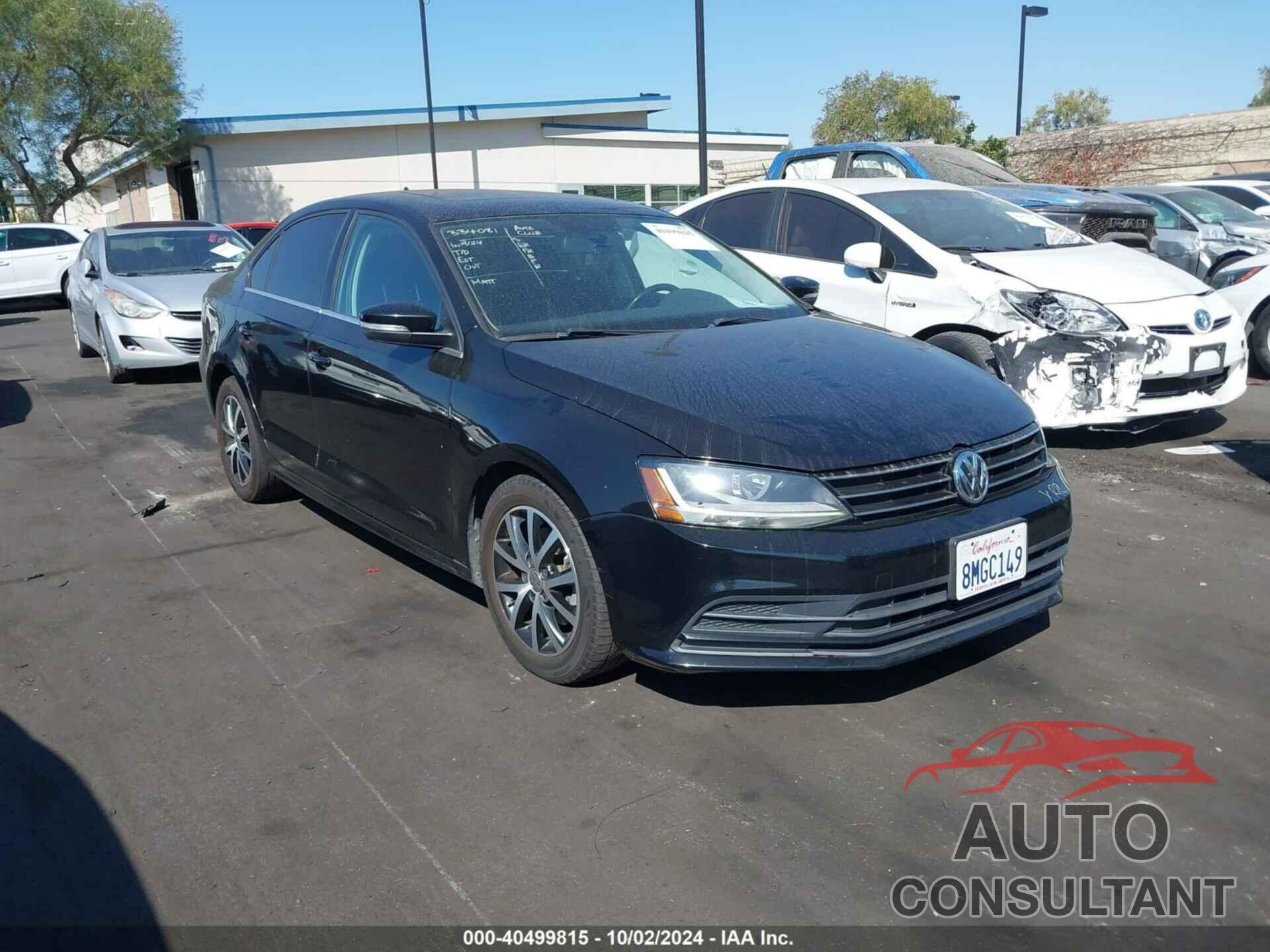 VOLKSWAGEN JETTA 2017 - 3VWDB7AJ6HM287622