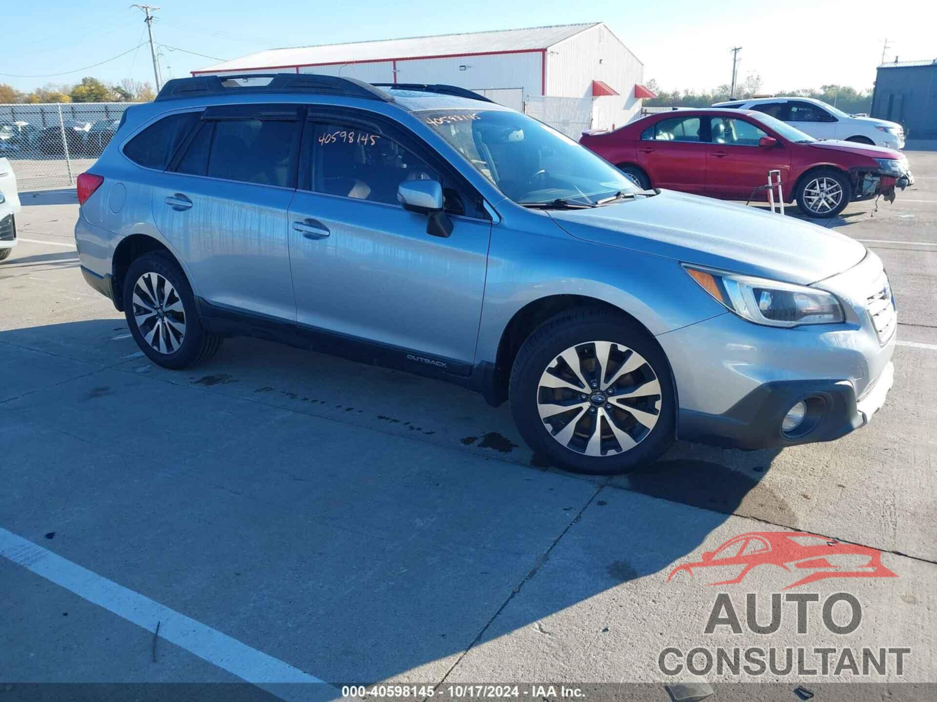 SUBARU OUTBACK 2015 - 4S4BSELC7F3209454