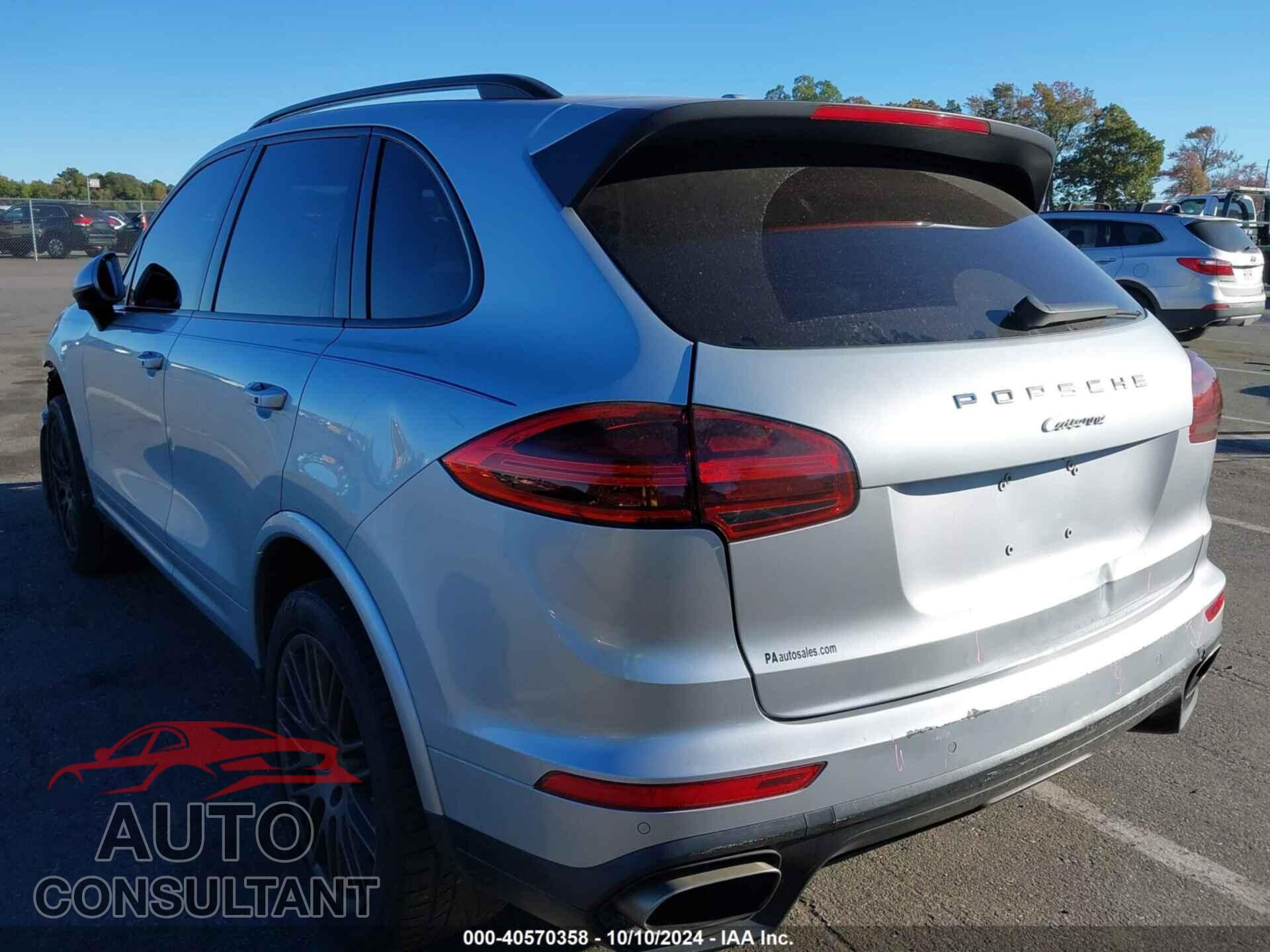 PORSCHE CAYENNE 2017 - WP1AA2A20HKA82744