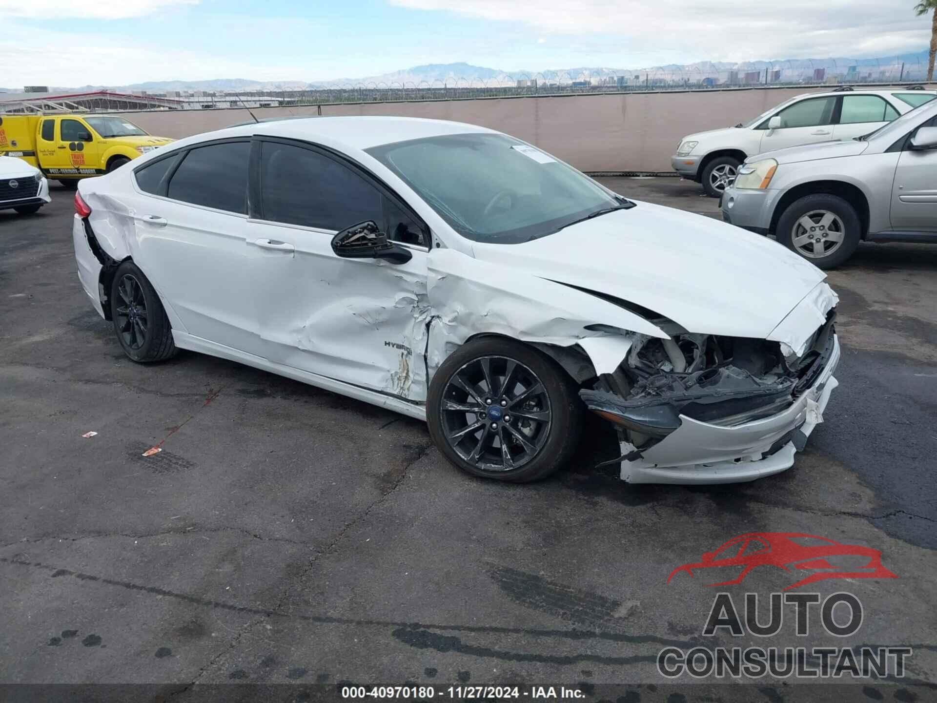 FORD FUSION HYBRID 2017 - 3FA6P0LU8HR385510