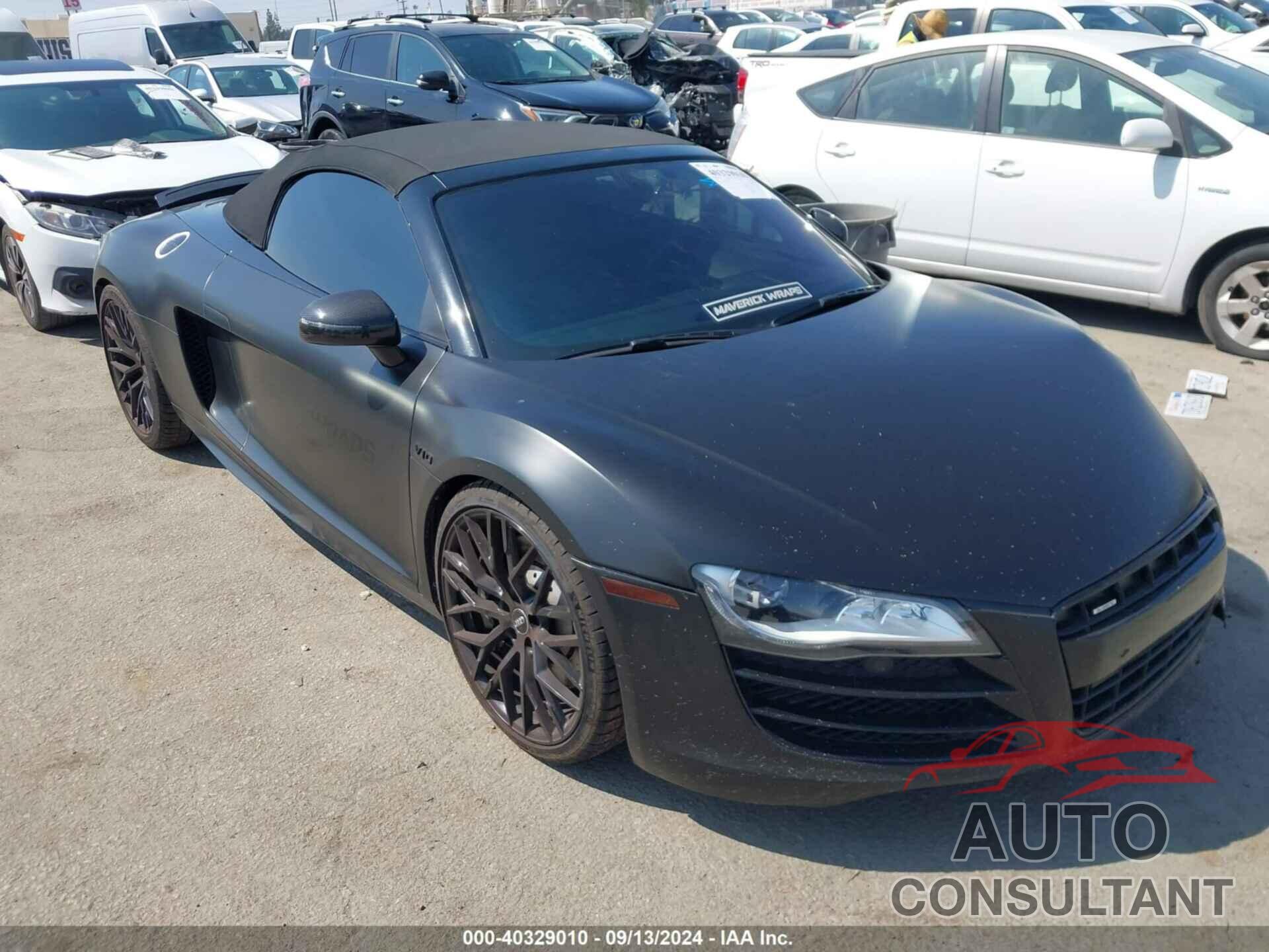 AUDI R8 2011 - WUAVNAFG7BN000135