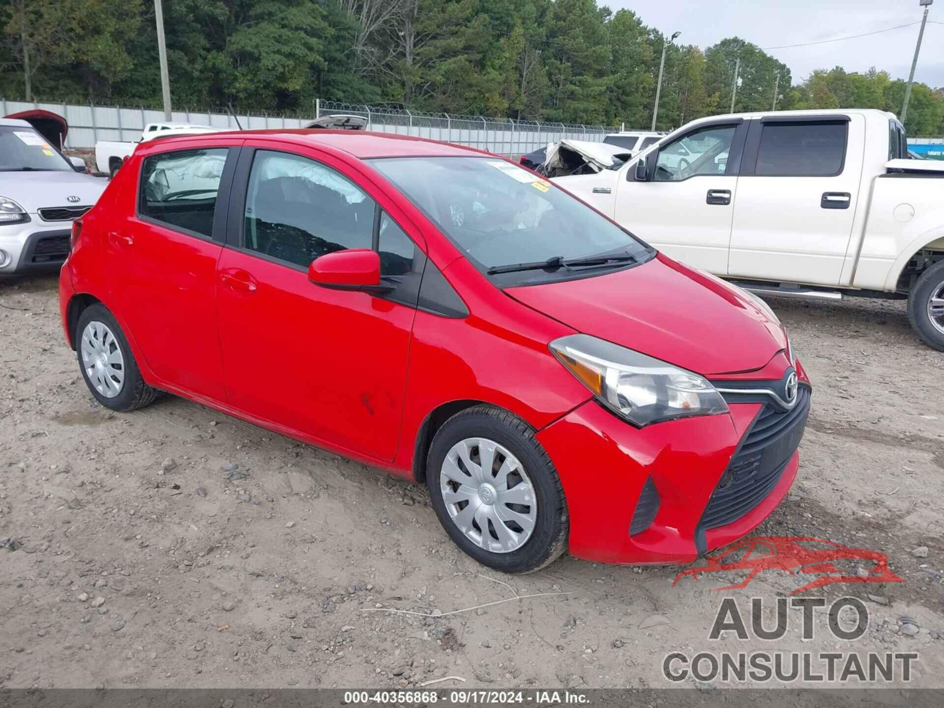 TOYOTA YARIS 2016 - VNKKTUD31GA063549