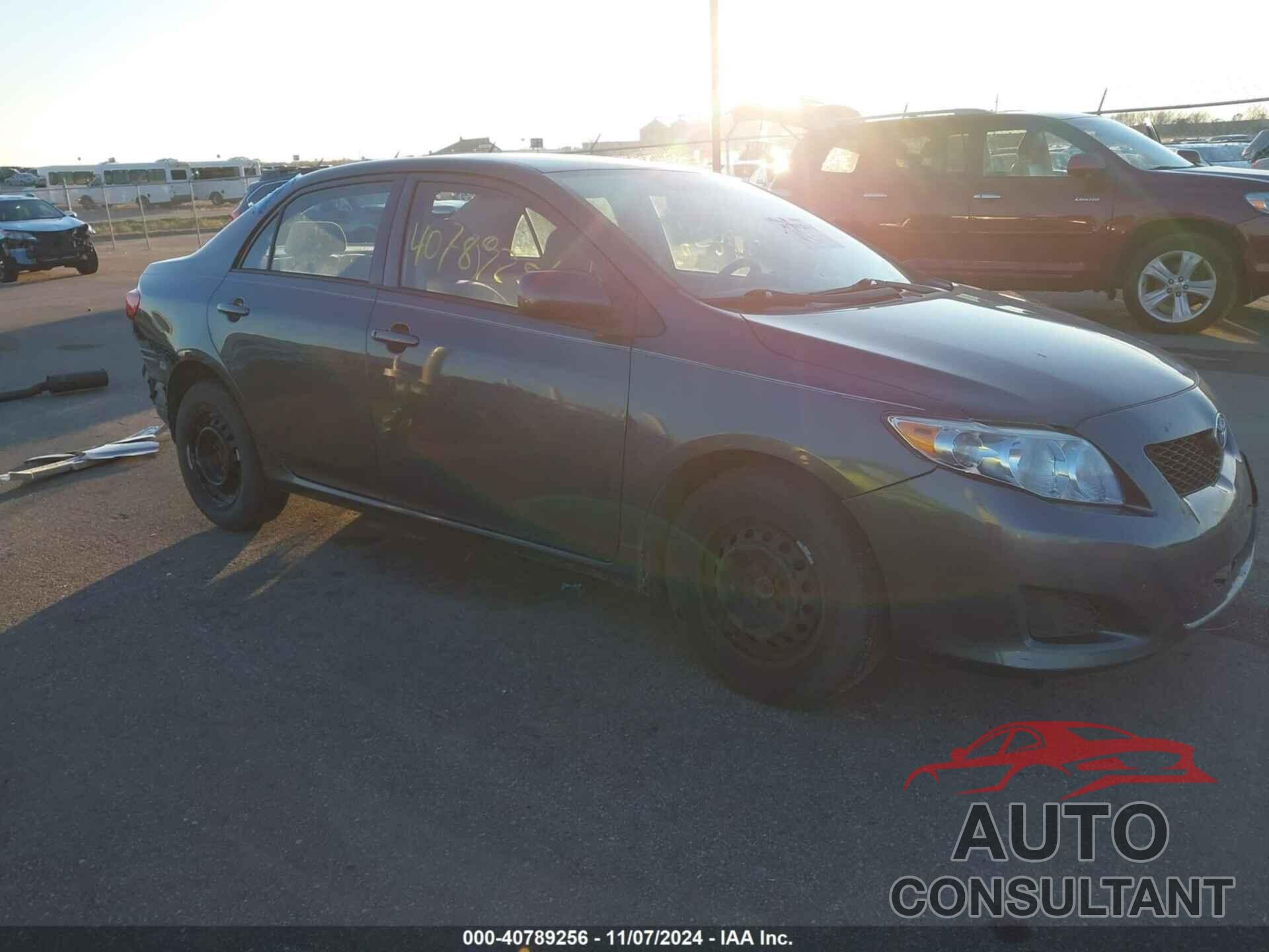 TOYOTA COROLLA 2009 - JTDBL40E399087923
