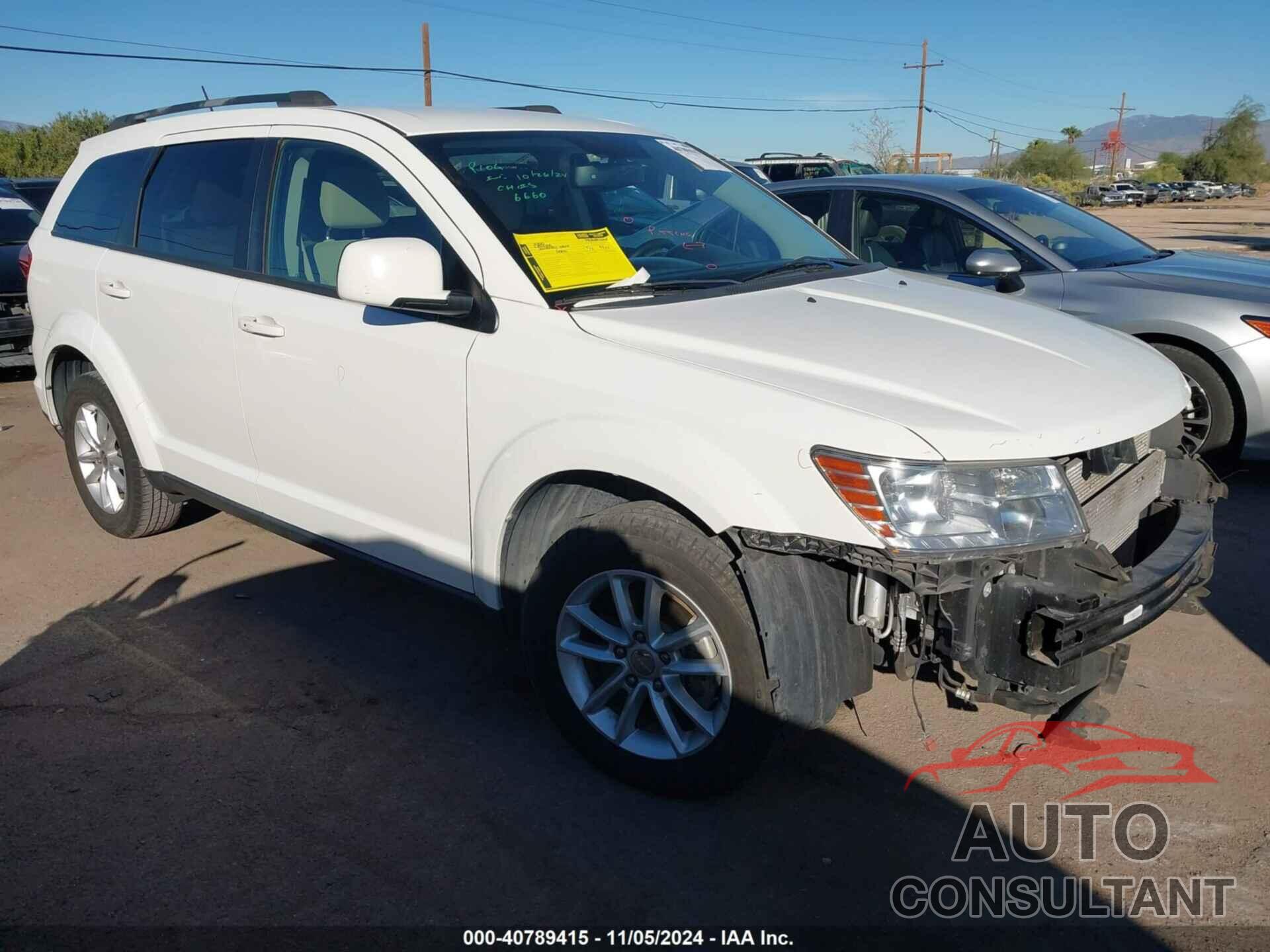DODGE JOURNEY 2017 - 3C4PDCBG8HT561768
