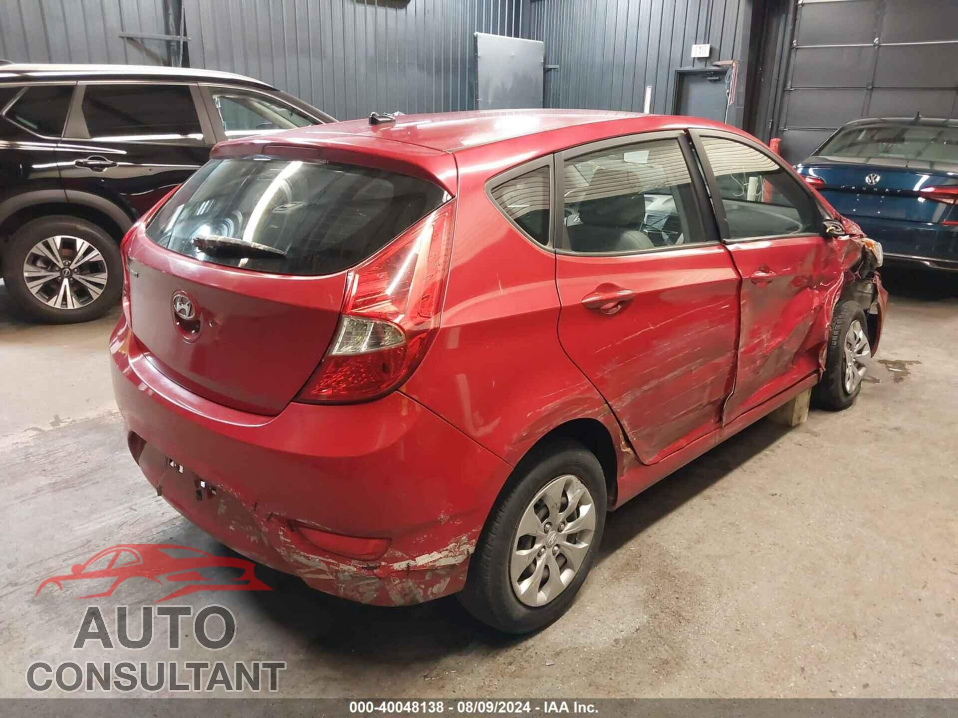 HYUNDAI ACCENT 2017 - KMHCT5AE2HU306029