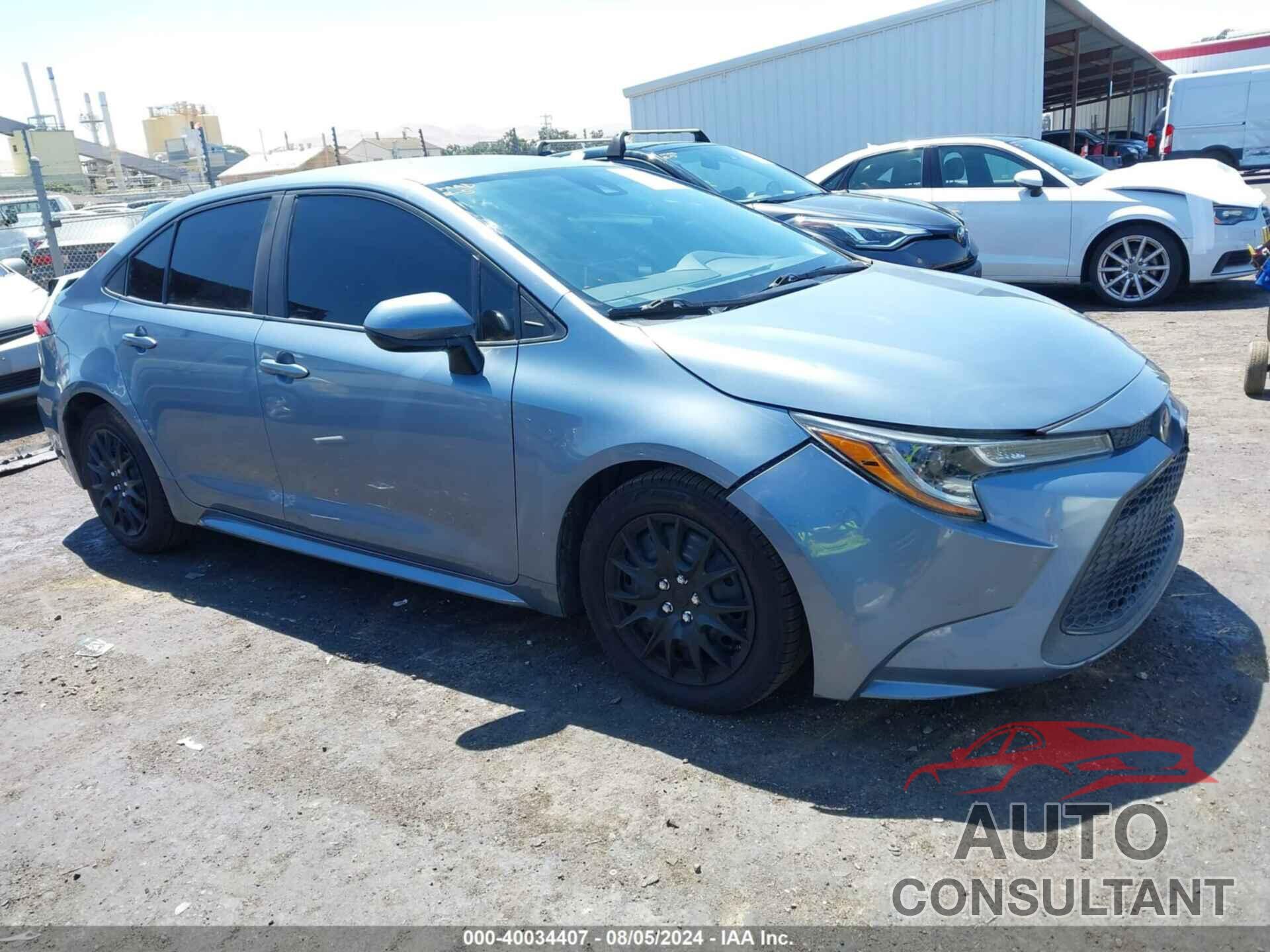TOYOTA COROLLA 2020 - 5YFEPRAE1LP129570