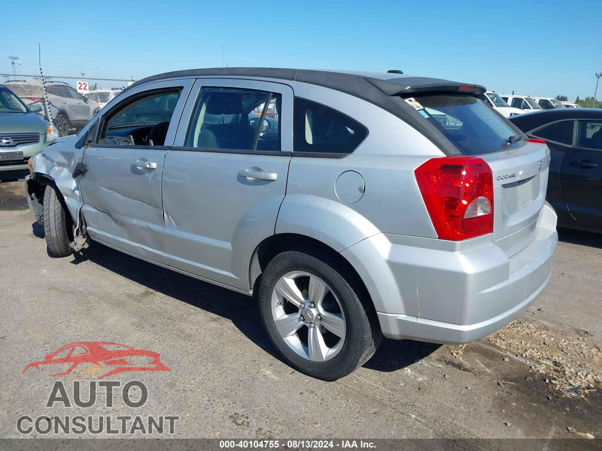 DODGE CALIBER 2012 - 1C3CDWDA8CD508497