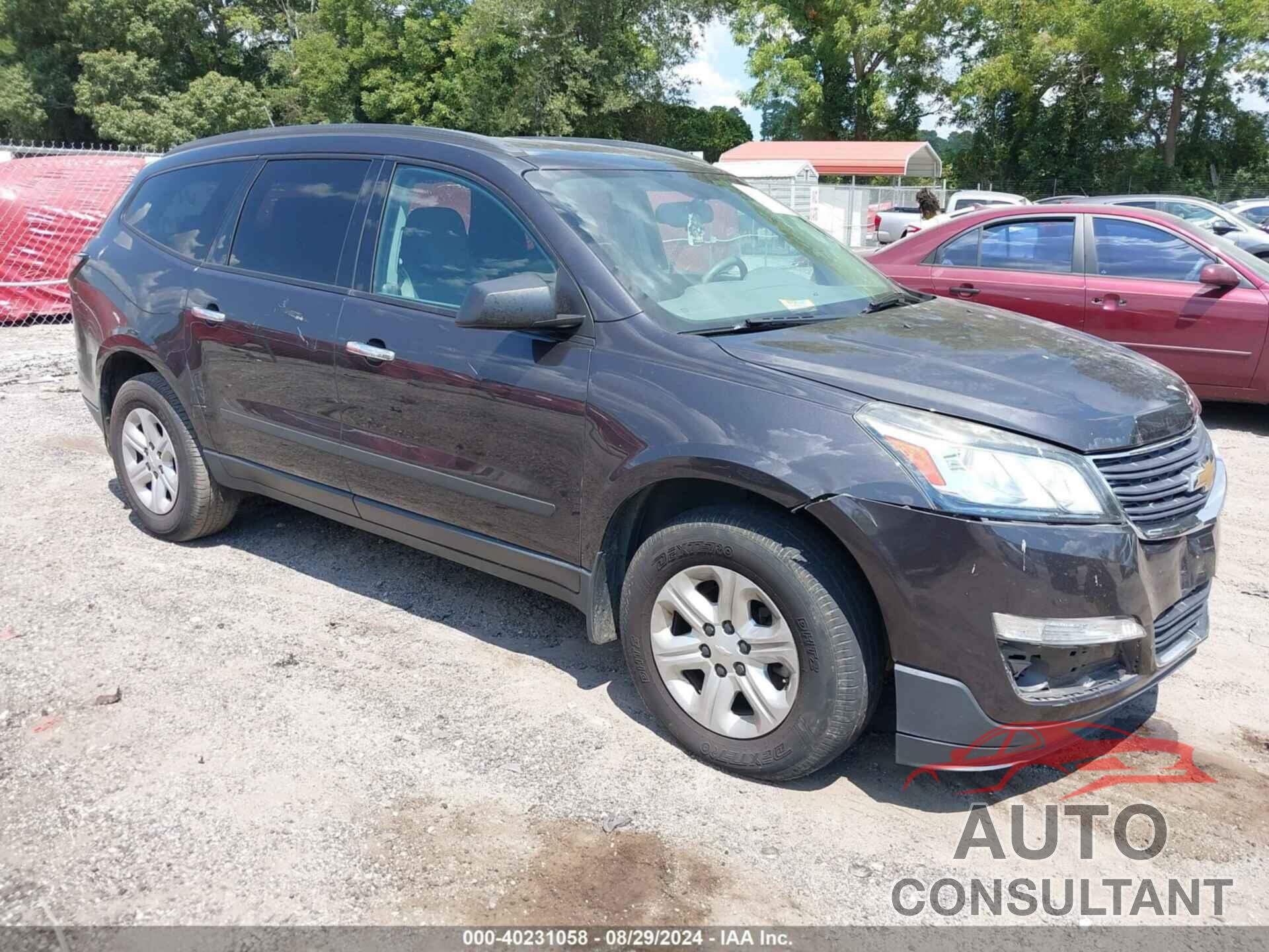 CHEVROLET TRAVERSE 2016 - 1GNKRFKD7GJ222497