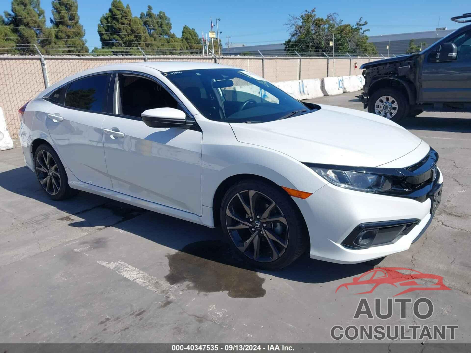 HONDA CIVIC 2020 - 19XFC2F83LE216205