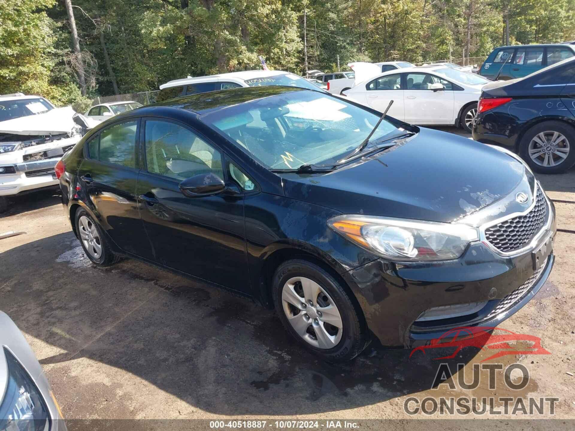 KIA FORTE 2015 - KNAFK4A6XF5436622