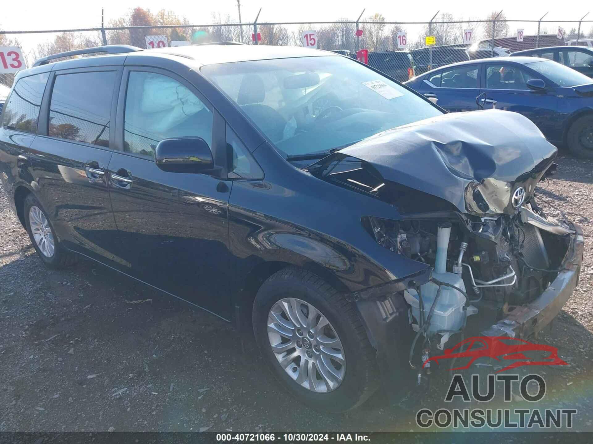 TOYOTA SIENNA 2017 - 5TDYZ3DC9HS888366