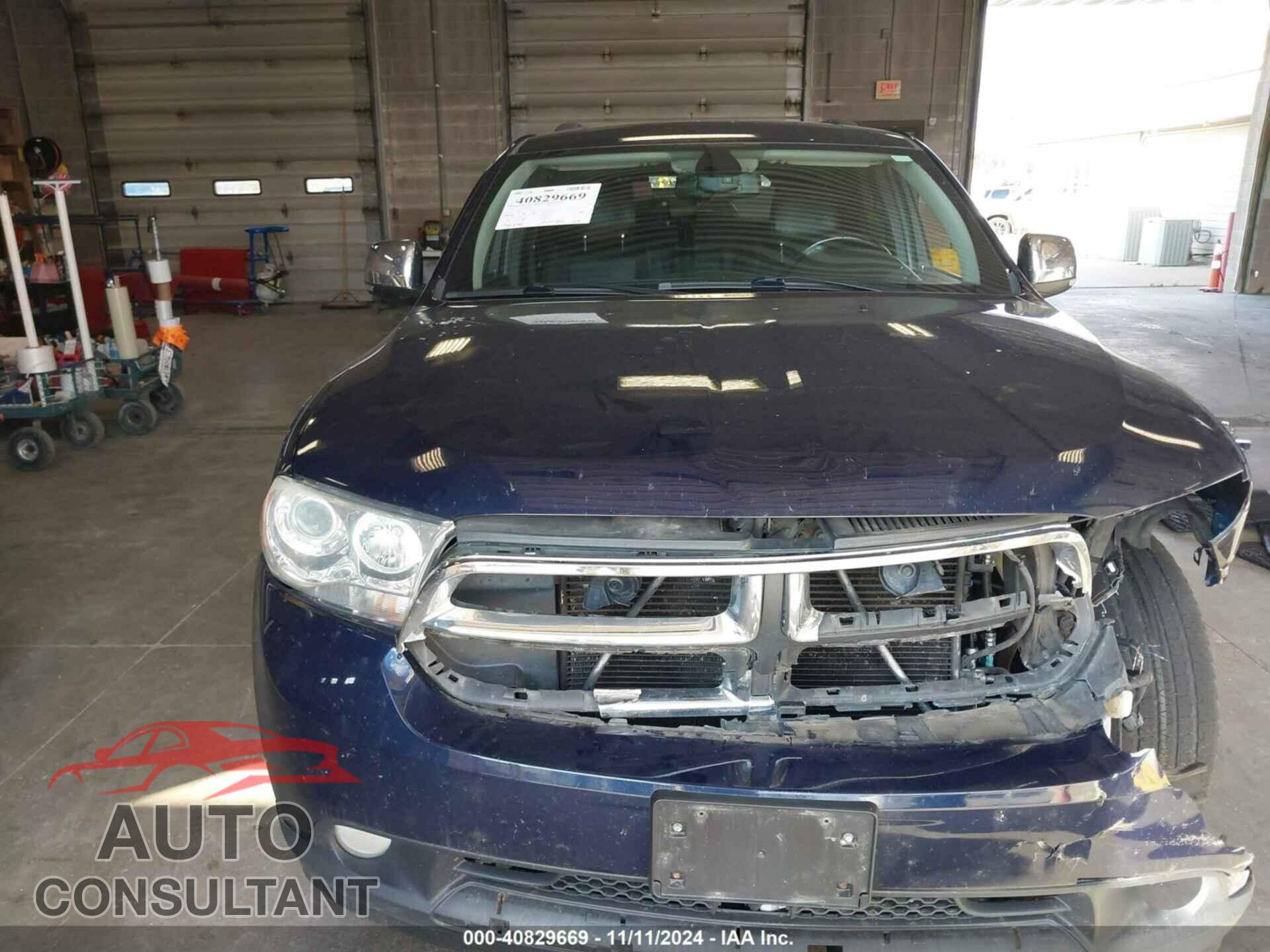 DODGE DURANGO 2012 - 1C4SDJET9CC159382