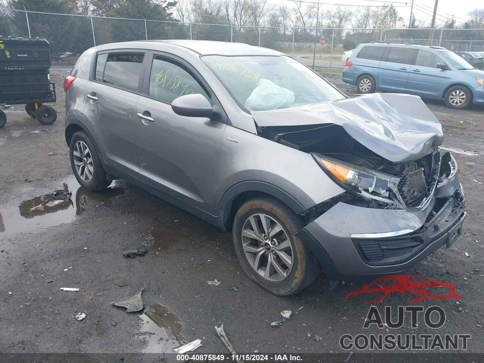 KIA SPORTAGE 2016 - KNDPBCAC6G7859579