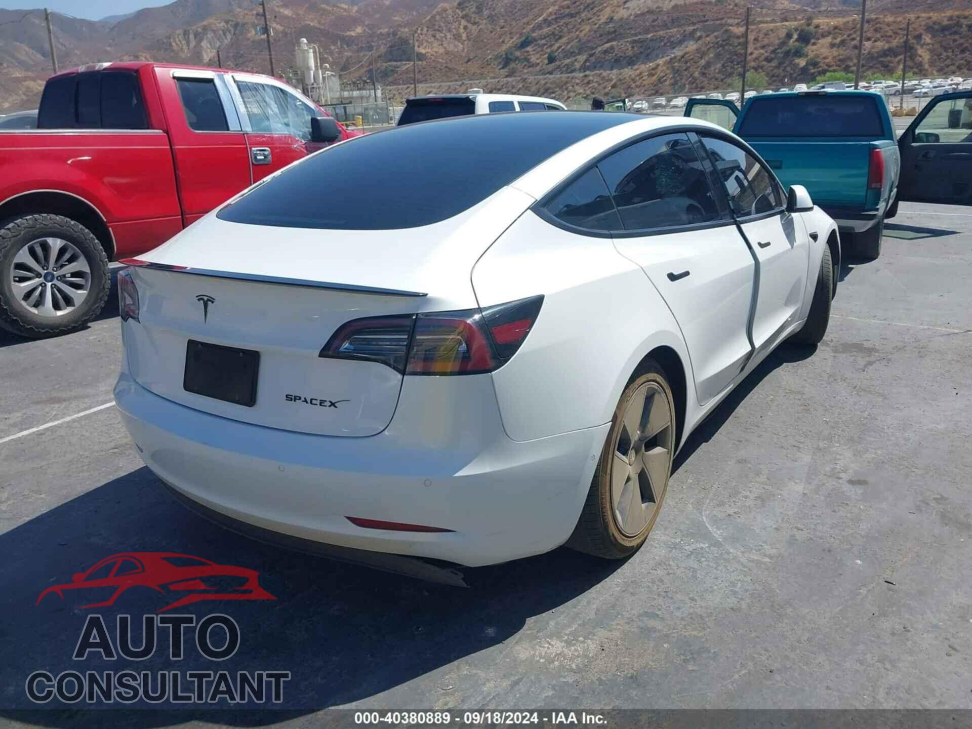 TESLA MODEL 3 2021 - 5YJ3E1EA2MF068233