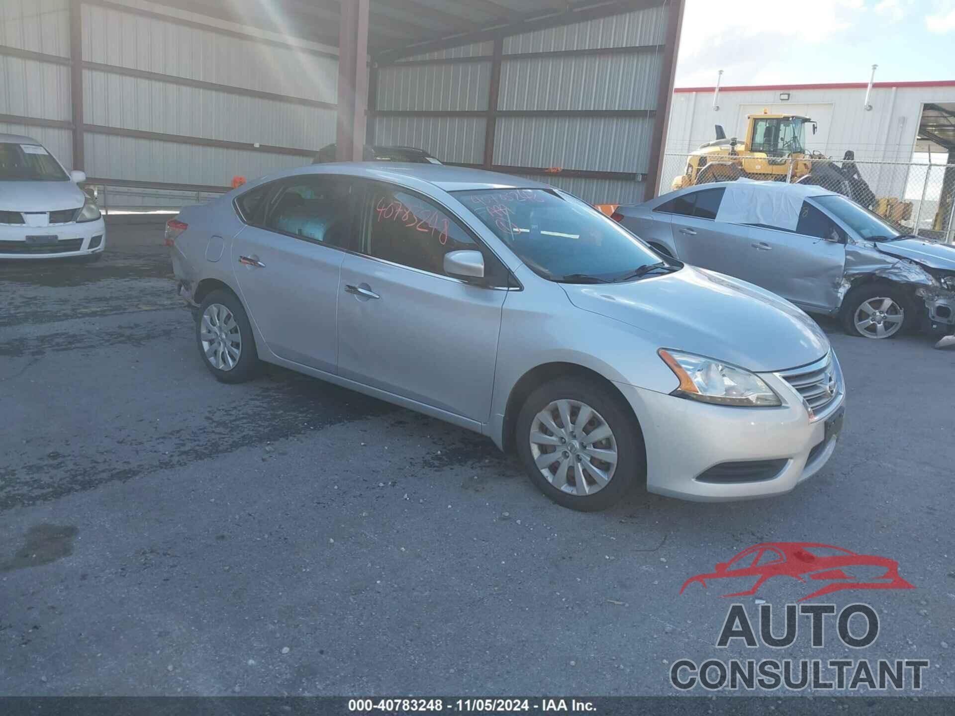 NISSAN SENTRA 2015 - 3N1AB7AP2FL629194
